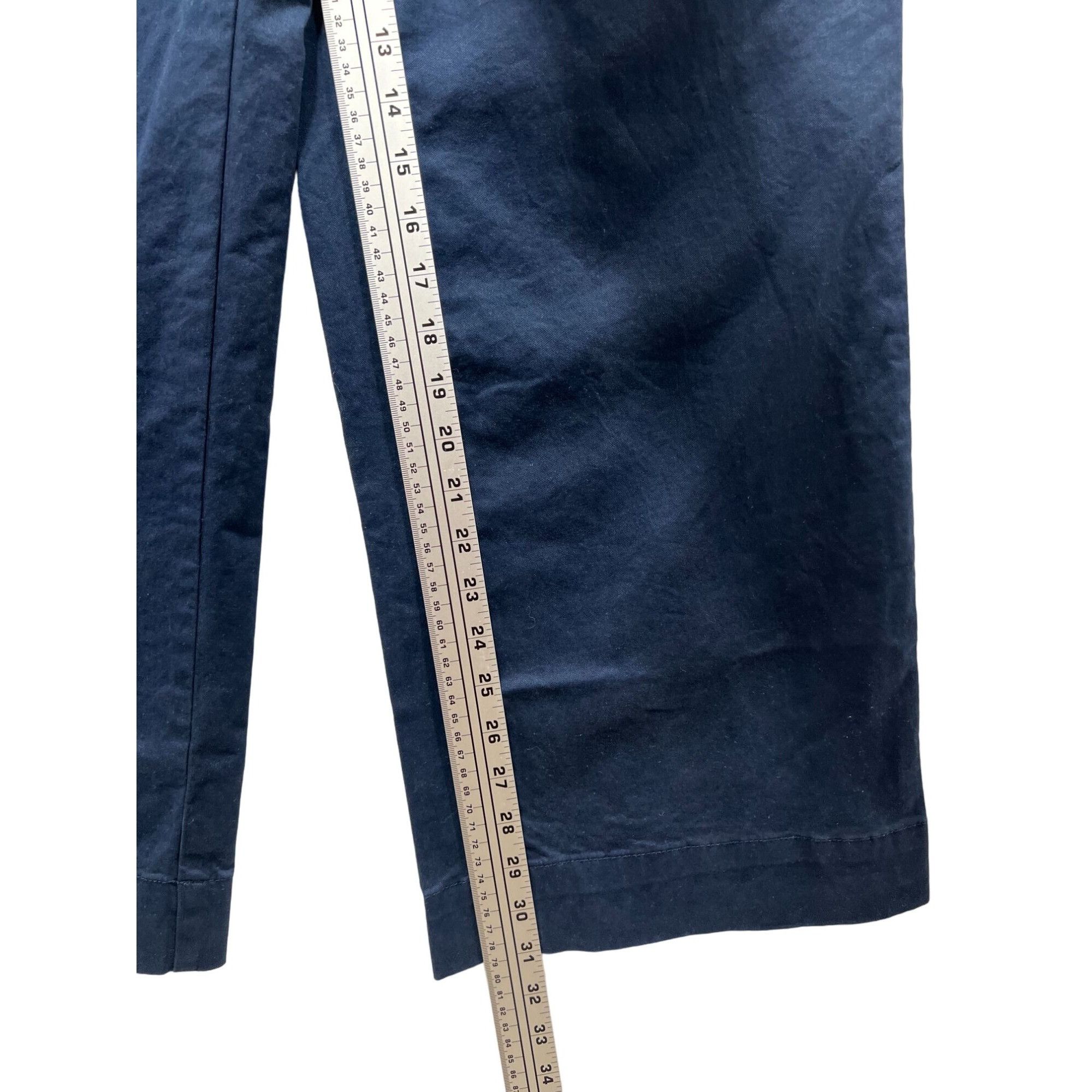 Other Free Assembly - Women's Wide-Leg Chino Pants - Blue - 4 Size 27" / US 4 / IT 40 - 8 Thumbnail