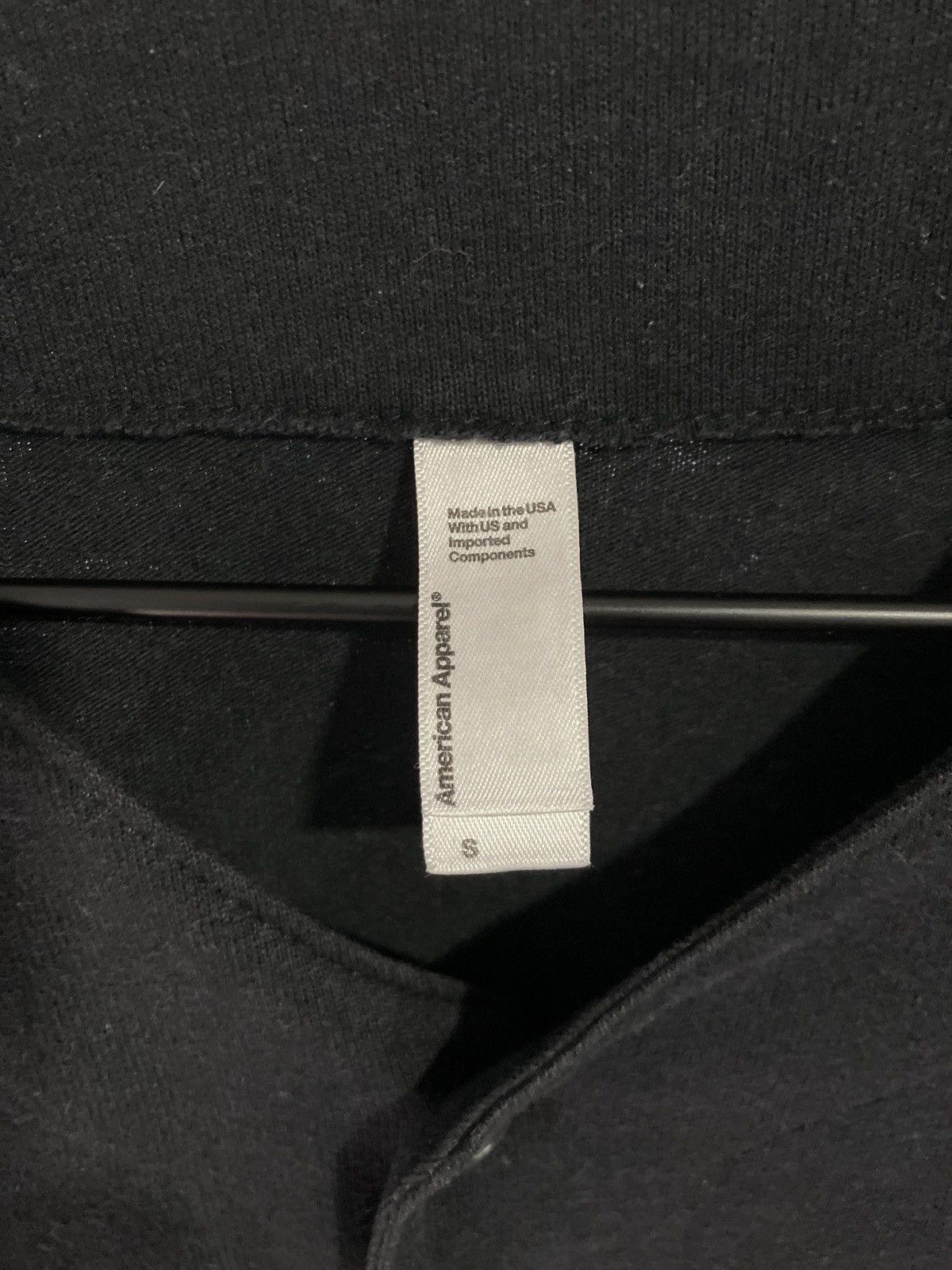 American Apparel USA made baseball henley jersey 50/50 blend Size US S / EU 44-46 / 1 - 3 Thumbnail