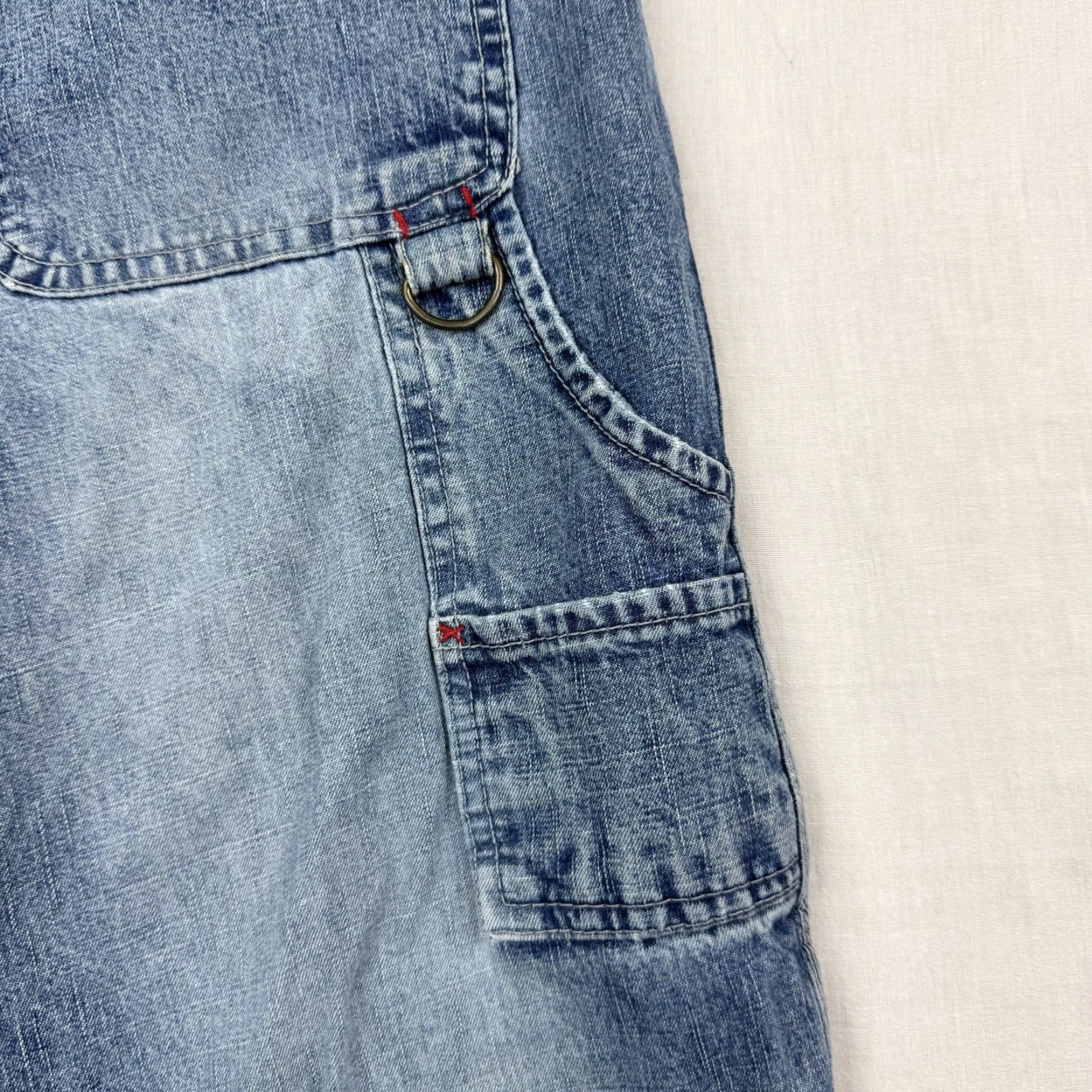Vintage VINTAGE Duck Head Jeans Womens 14 Relaxed Hipster Y2K Straight Denim Blue Cotton Size 36" / US 14 / IT 50 - 2 Thumbnail