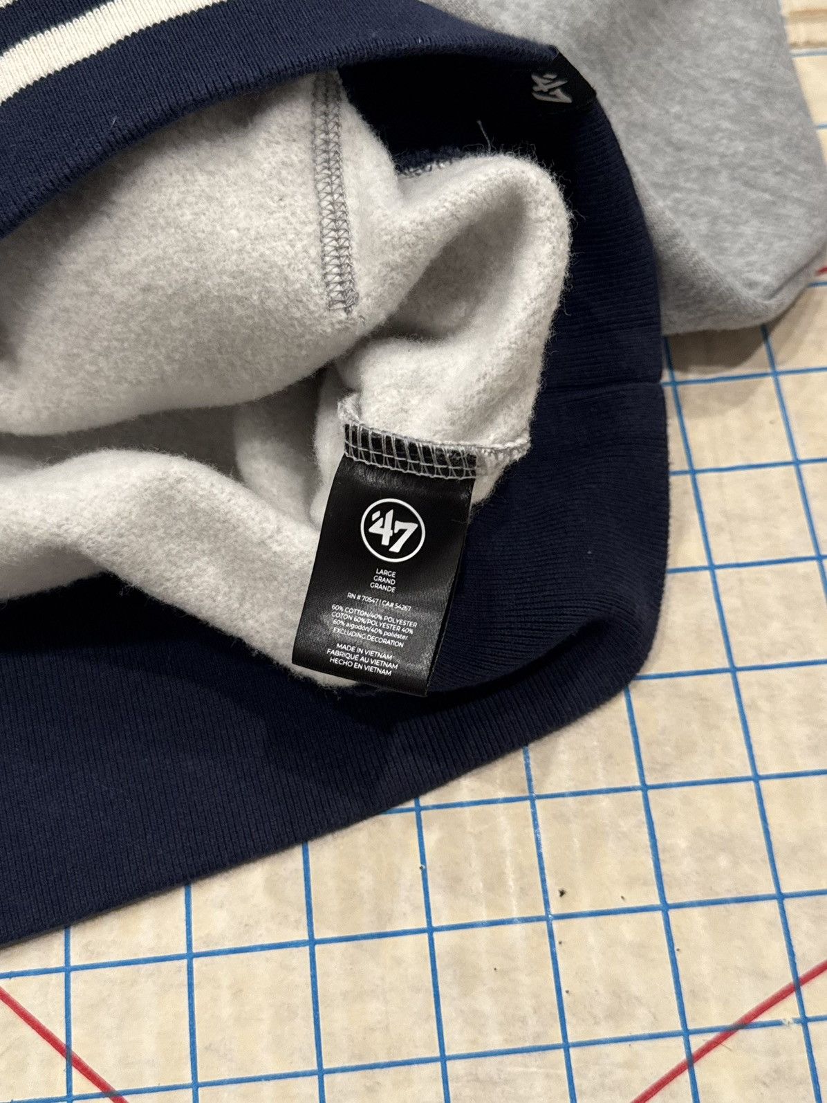 47 Brand ‘47 Seattle Seahawks Pull Over Ringer Hoodie CollegiateStyle Size US L / EU 52-54 / 3 - 10 Thumbnail