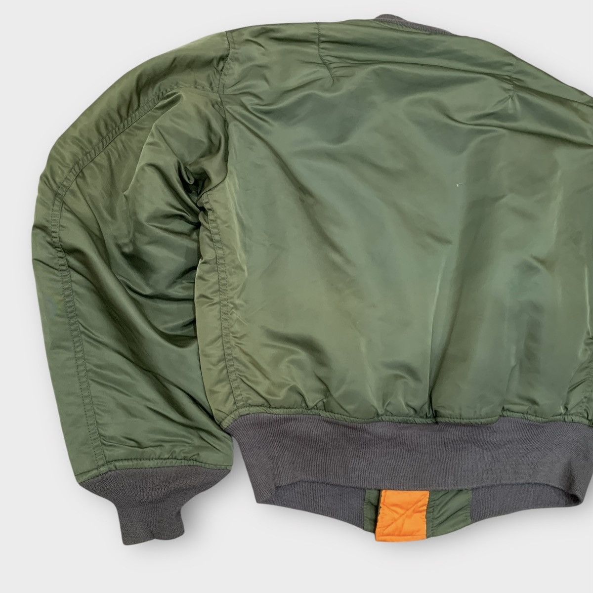 Avirex VINTAGE 90s USAF MA 1 FLIGHT BOMBER JACKET REVERSIBLE Size US L / EU 52-54 / 3 - 6 Thumbnail