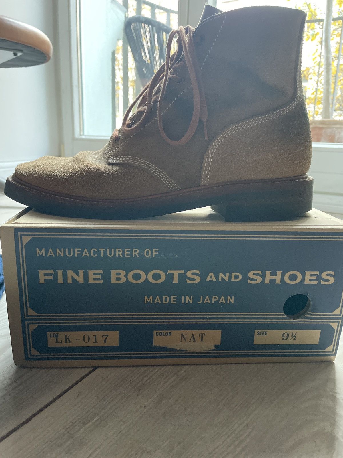 John Lofgren M-43 Service Boots - Natural CXL Roughout Size US 9.5 / EU 42-43 - 4 Thumbnail