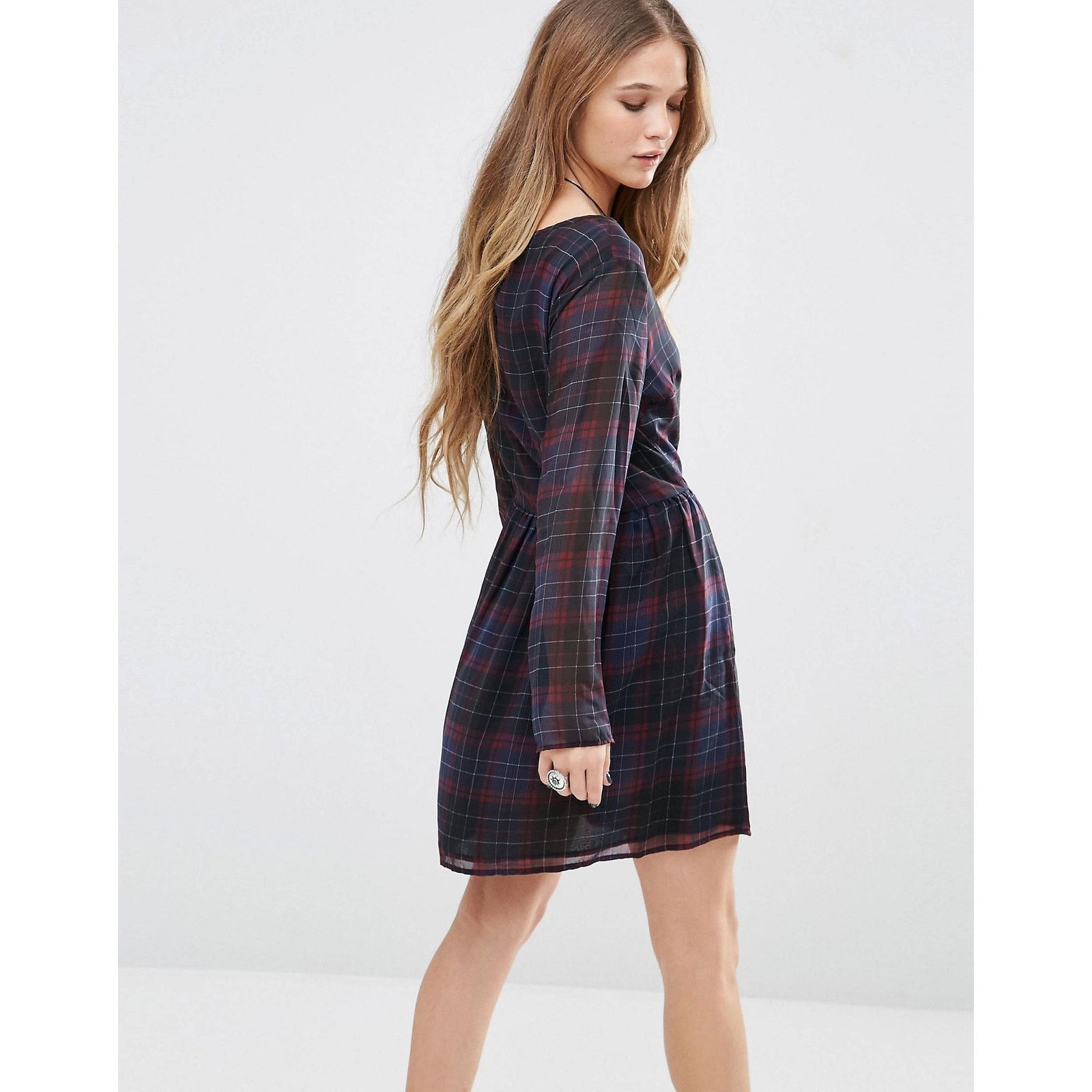 Pepe Jeans Pepe Jeans | Bloom Retro Tartan Plaid Babydall Dress Size L / US 10 / IT 46 - 9 Thumbnail