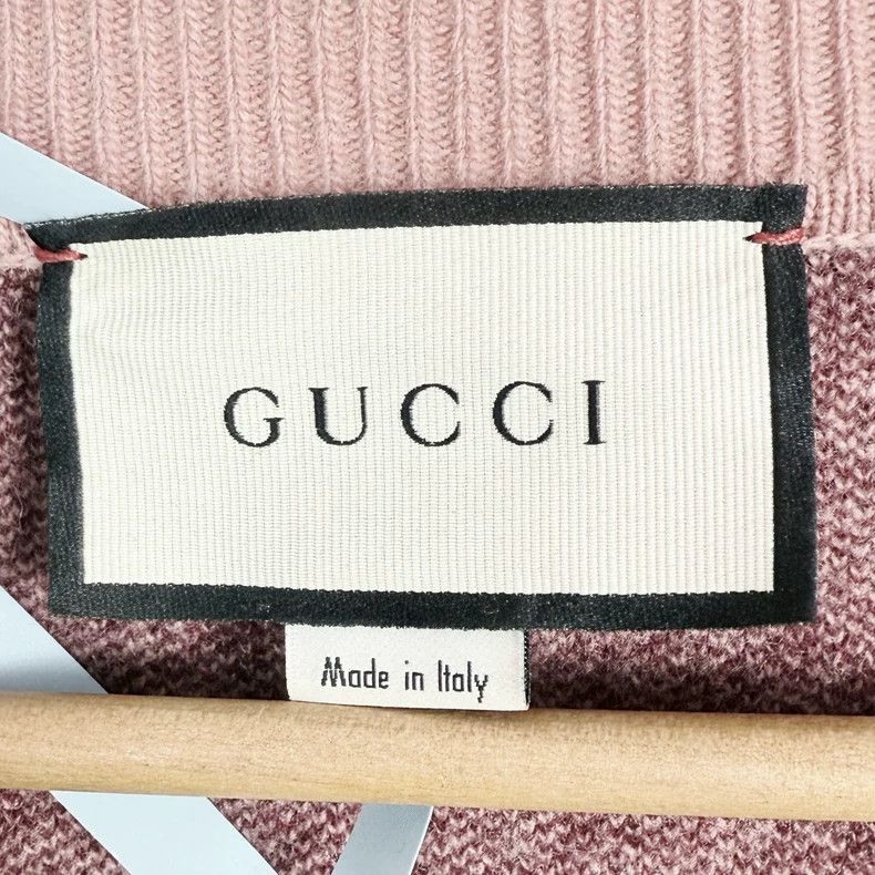 Gucci GucciPink printed knitwear 2503-Nextarrow Size US S / EU 44-46 / 1 - 5 Thumbnail