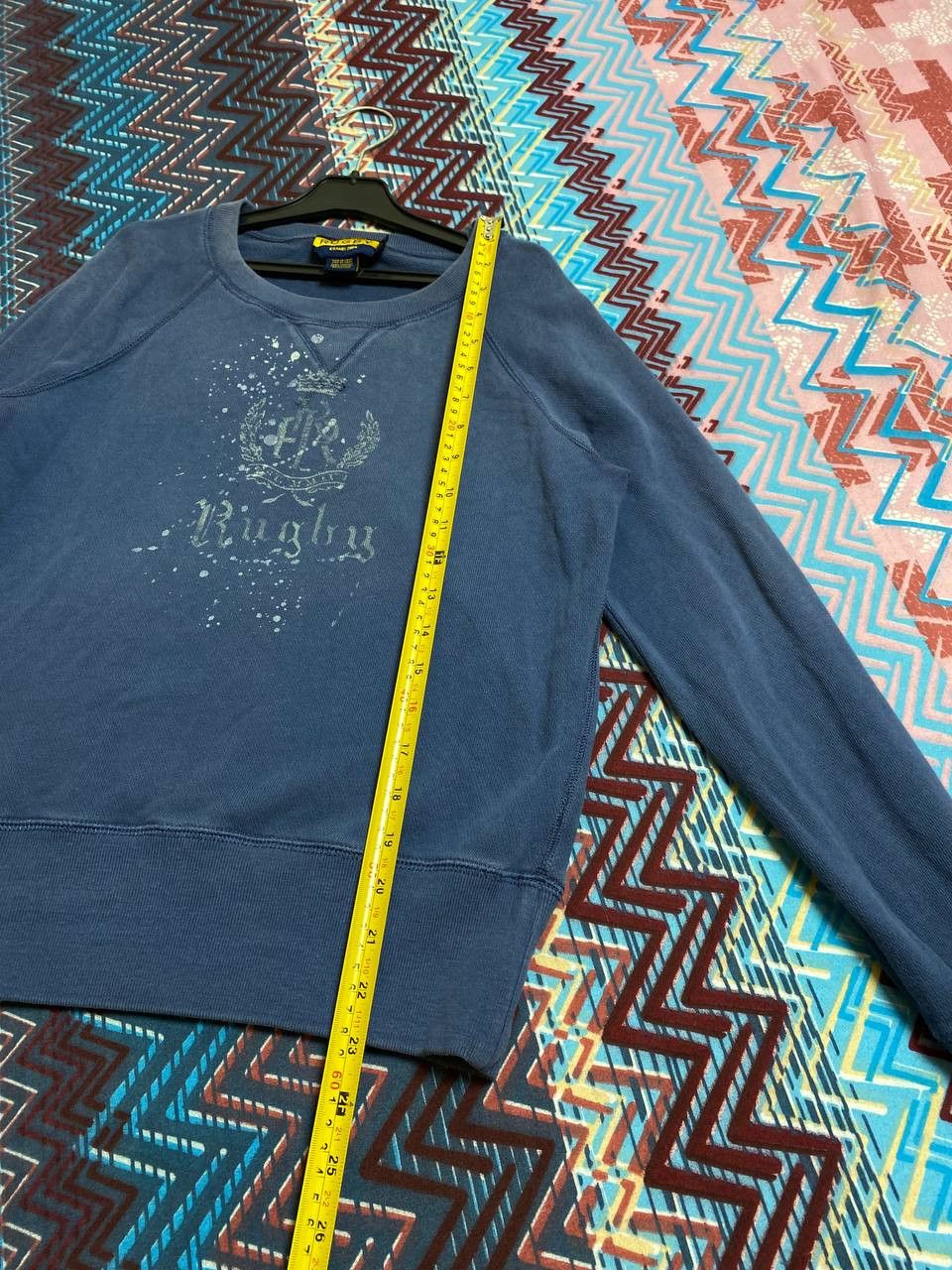Polo Ralph Lauren Vintage POLO RALPH LAUREN Sun Faded Sweatshirt Size M / US 6-8 / IT 42-44 - 5 Thumbnail