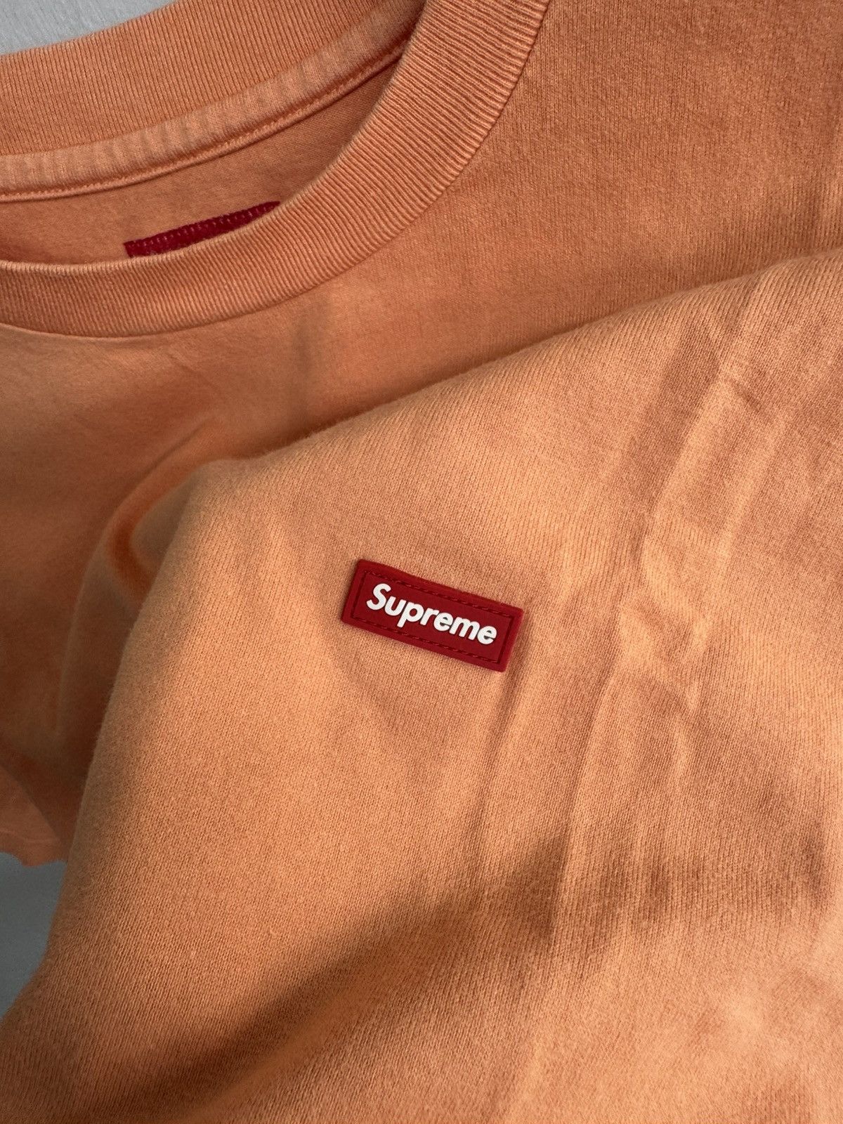Supreme SUPREME SMALL BOX TEE IN THE ORANGE COLORWAY Size US S / EU 44-46 / 1 - 3 Thumbnail