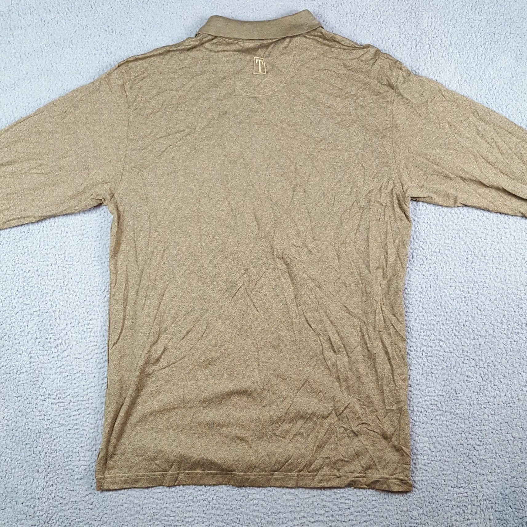 Vintage VINTAGE Teháma Polo Shirt Brown Breathable Long Sleeve Luxury Polo XL Men Short summary Size US XL / EU 56 / 4 - 6 Thumbnail