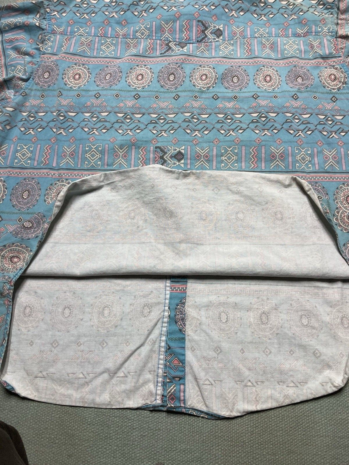 Vintage Vtg button shirt wrangler brushpopper aztec southwestern XXL Size US XXL / EU 58 / 5 - 9 Thumbnail