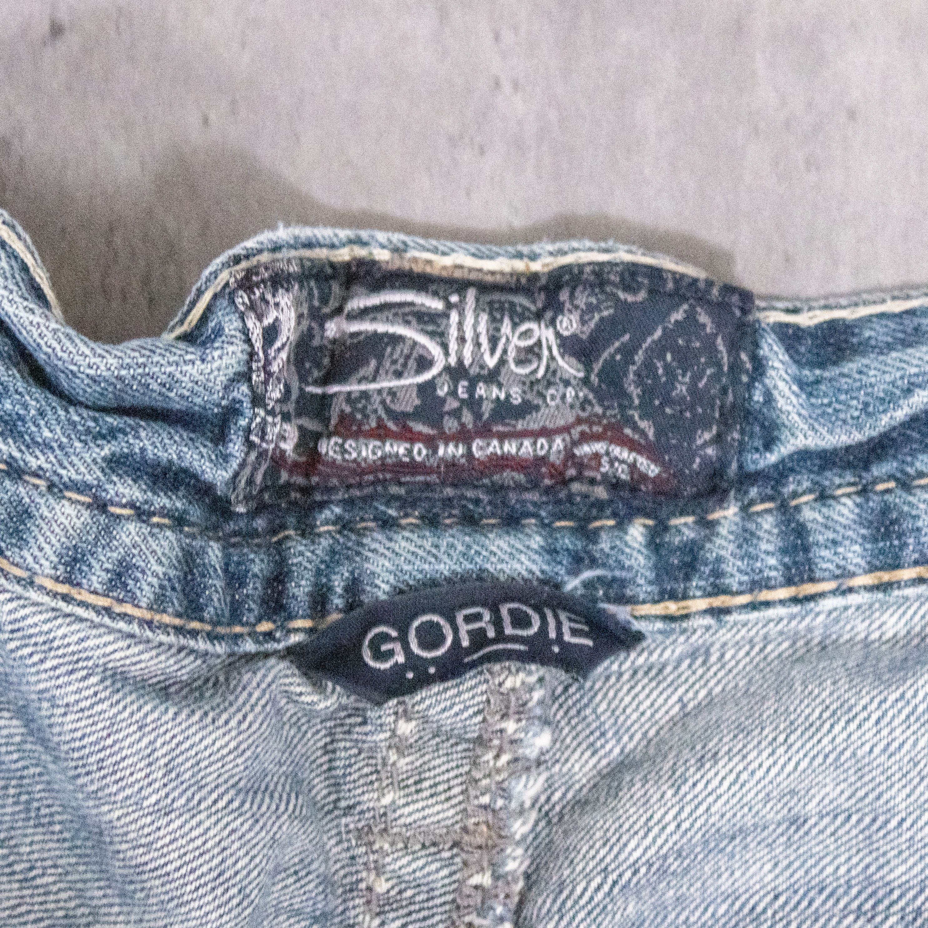 Silver Jeans Co. Y2K 2000's Silver Jeans Grunge Baggy Relax Wide Denim Pants Size US 37 - 9 Thumbnail