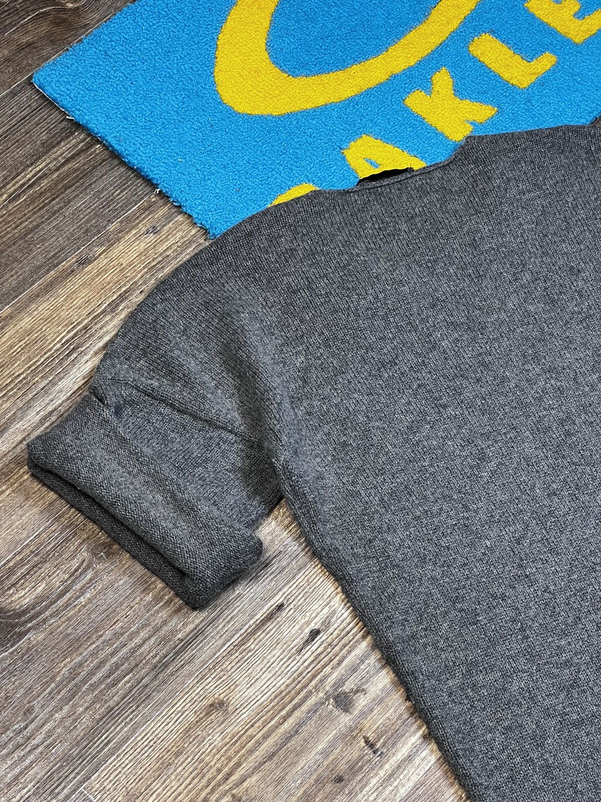 Jil Sander Jil Sander Wool/Cashmere Gray Short Sleeve Knit Dress Size S / US 4 / IT 40 - 12 Thumbnail