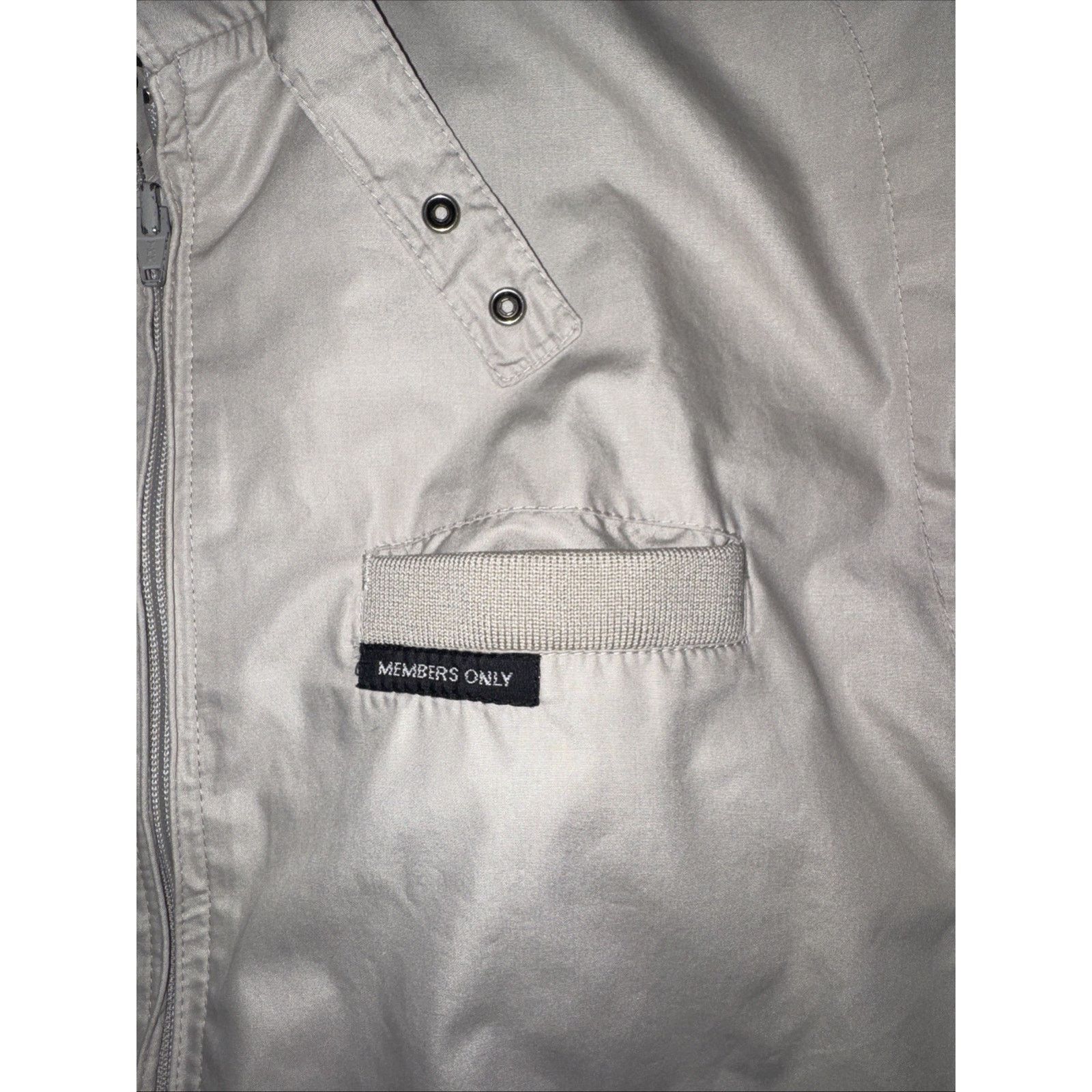 Members Only Members Only Racer Jacket Beige Size 40 24x25 Europe Craft Size US L / EU 52-54 / 3 - 2 Thumbnail