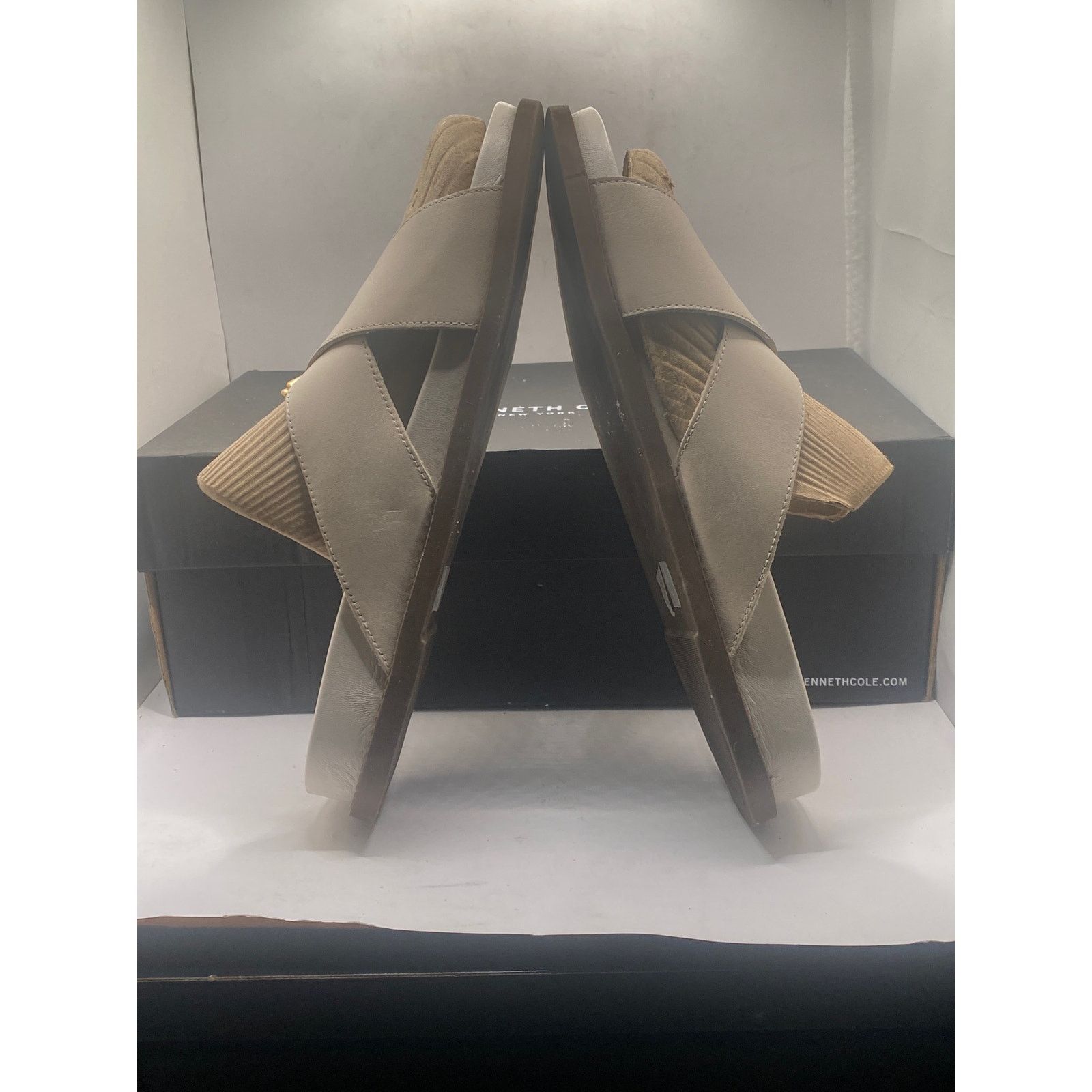 SCHUTZ Schultz Wmns Enola Crossover Strap Slide Sandals Size 10B Size US 10 / IT 40 - 7 Thumbnail