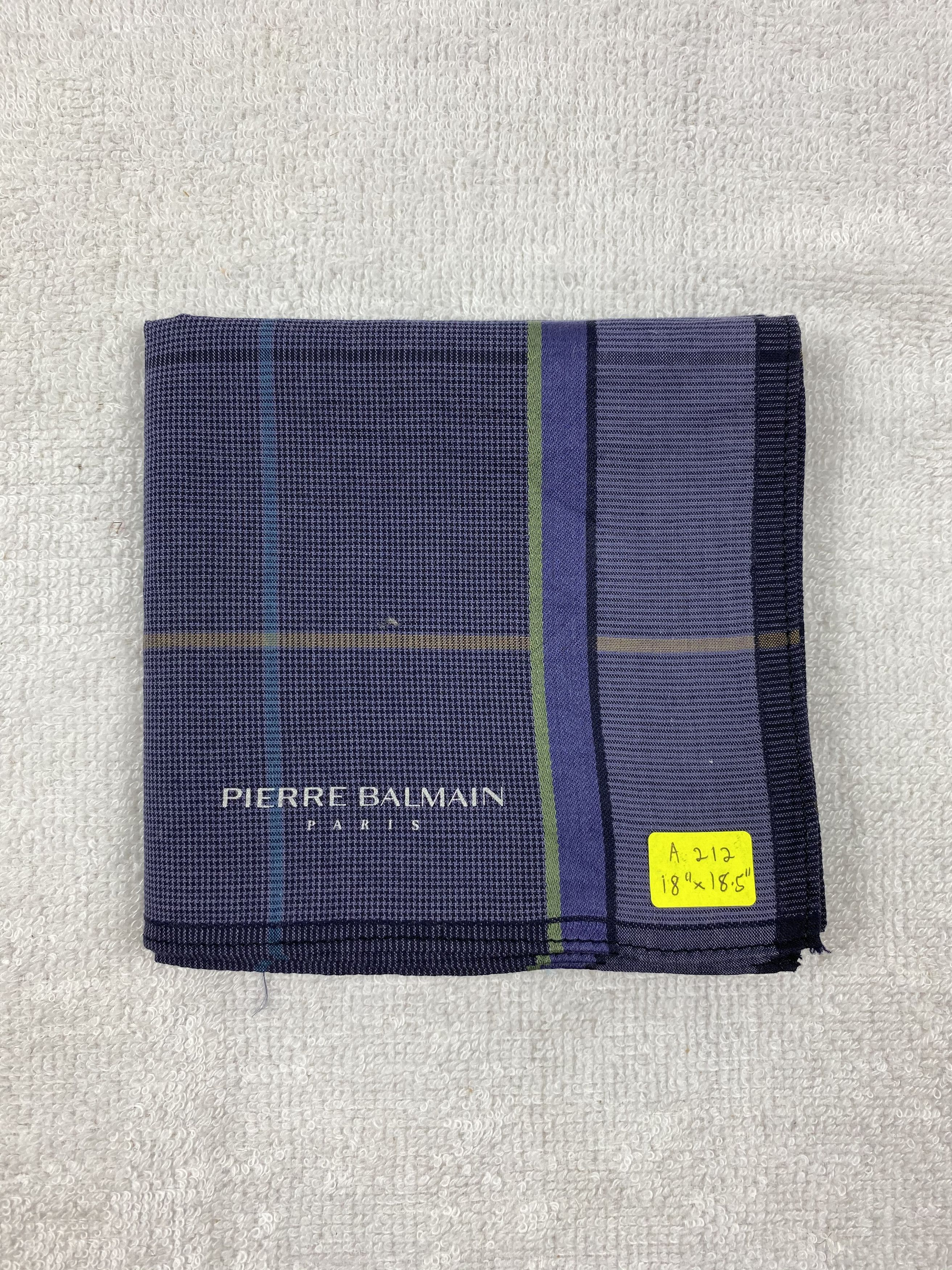 Pierre Balmain × Vintage Pierre Balmain Handkerchief / Bandana / Neckerchief Size ONE SIZE - 6 Thumbnail