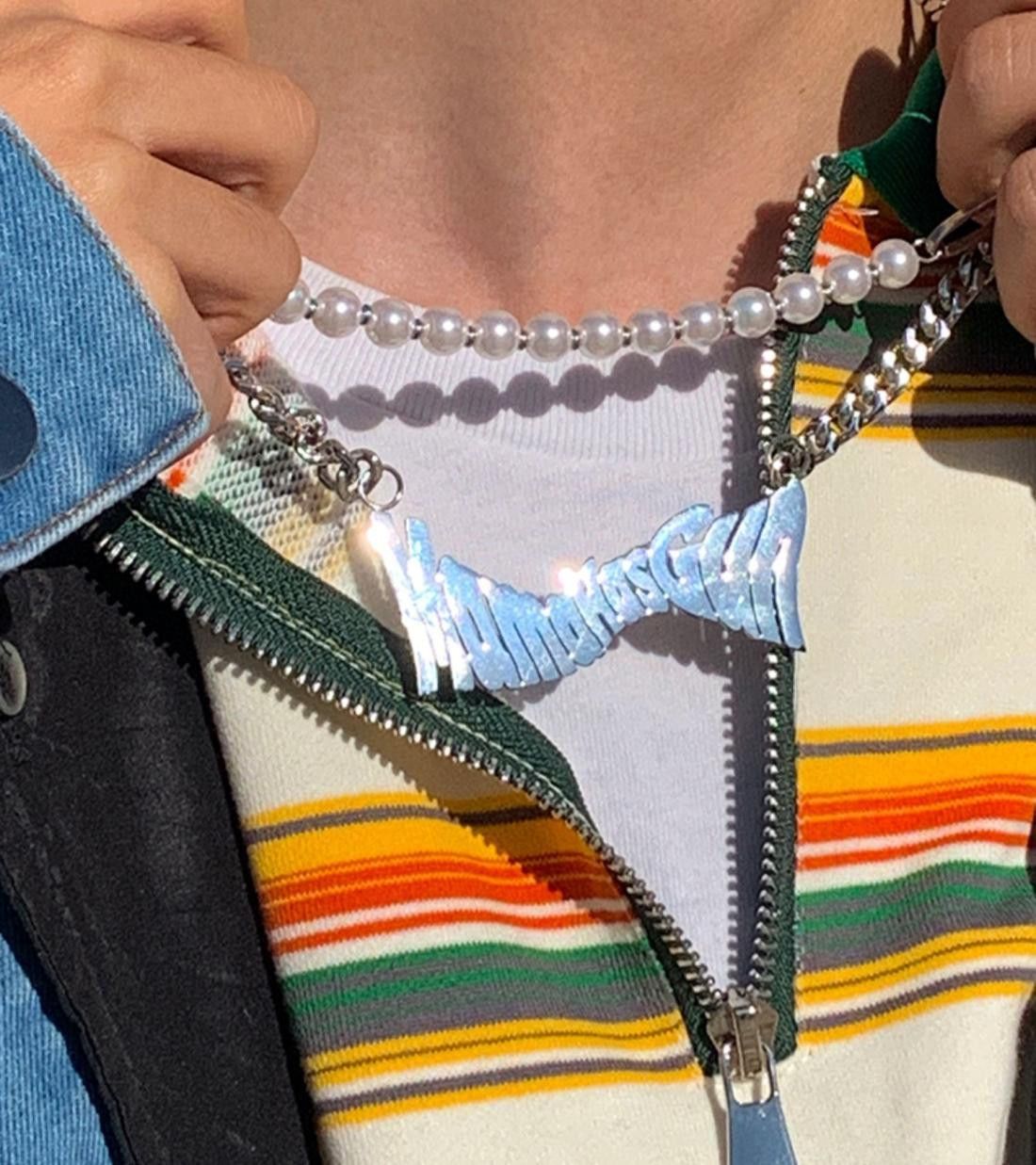 Other Vibe STEAL! Y2K Chains Necklace Chain Size ONE SIZE - 6 Thumbnail