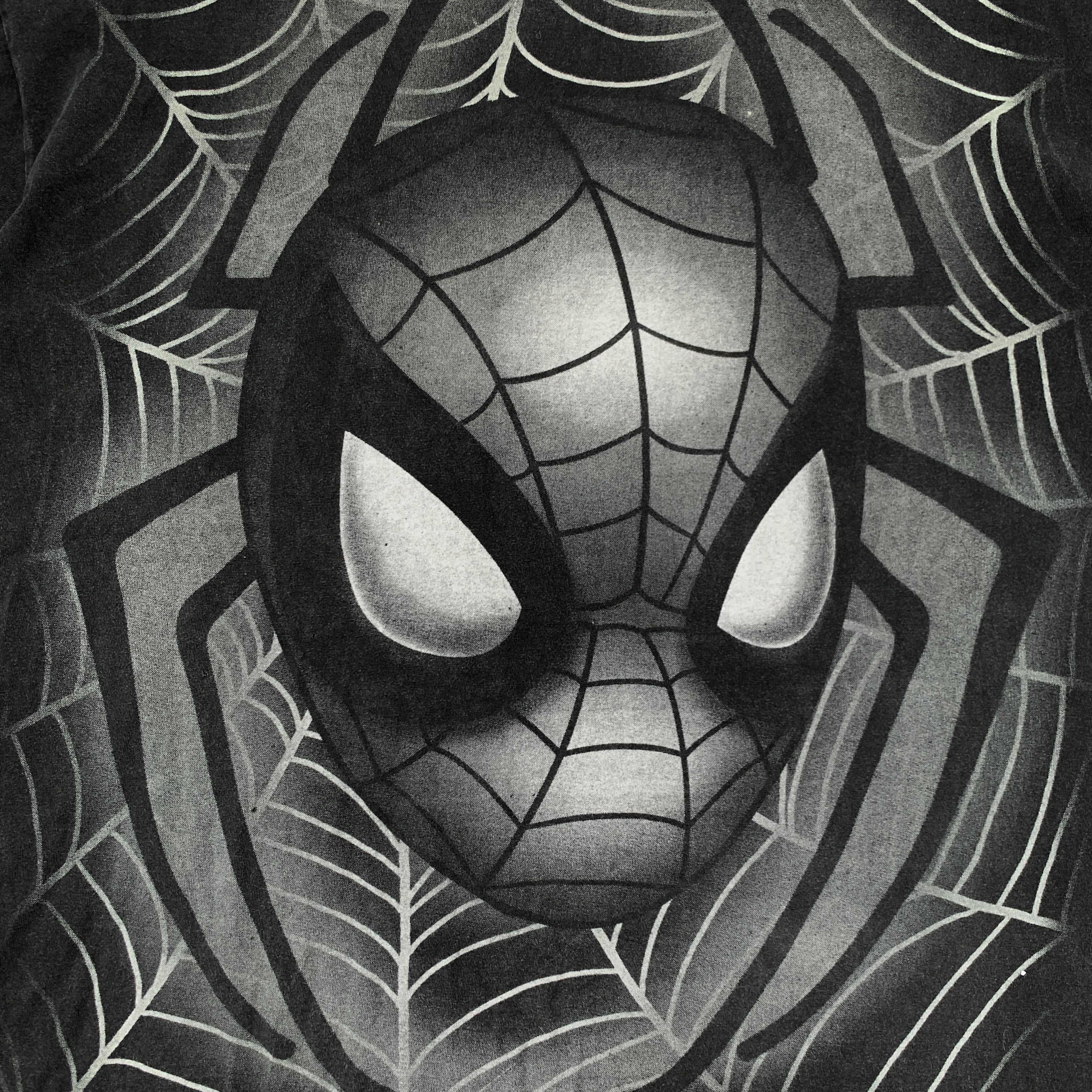 Marvel Comics Vintage Spider Man 90s Graphic Black Rare Marvel Tee Shirt Size US XL / EU 56 / 4 - 5 Thumbnail