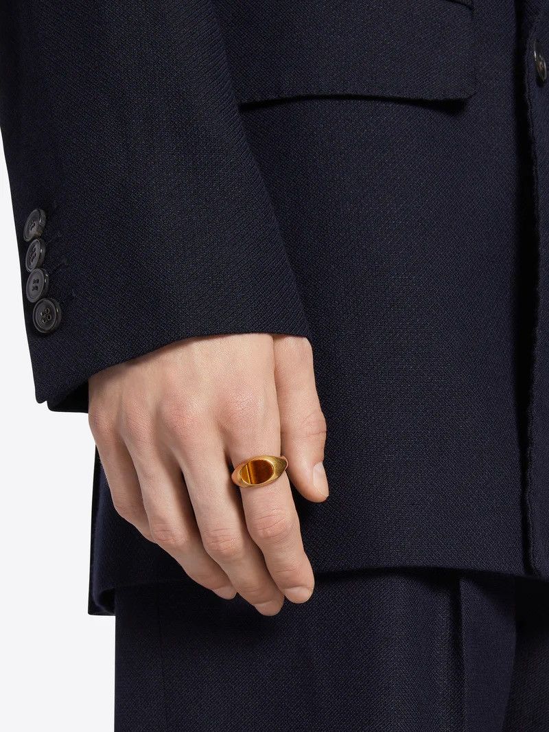 Dries Van Noten Dries Van Noten Tiger Ring – Size Small (17.5mm / US 7.5) Size ONE SIZE - 1 Thumbnail