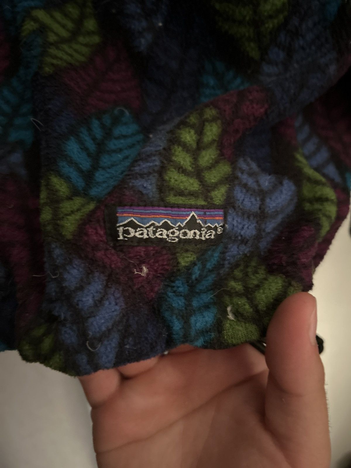 Patagonia × Vintage patagonia pattern quarter zip Size US M / EU 48-50 / 2 - 4 Thumbnail