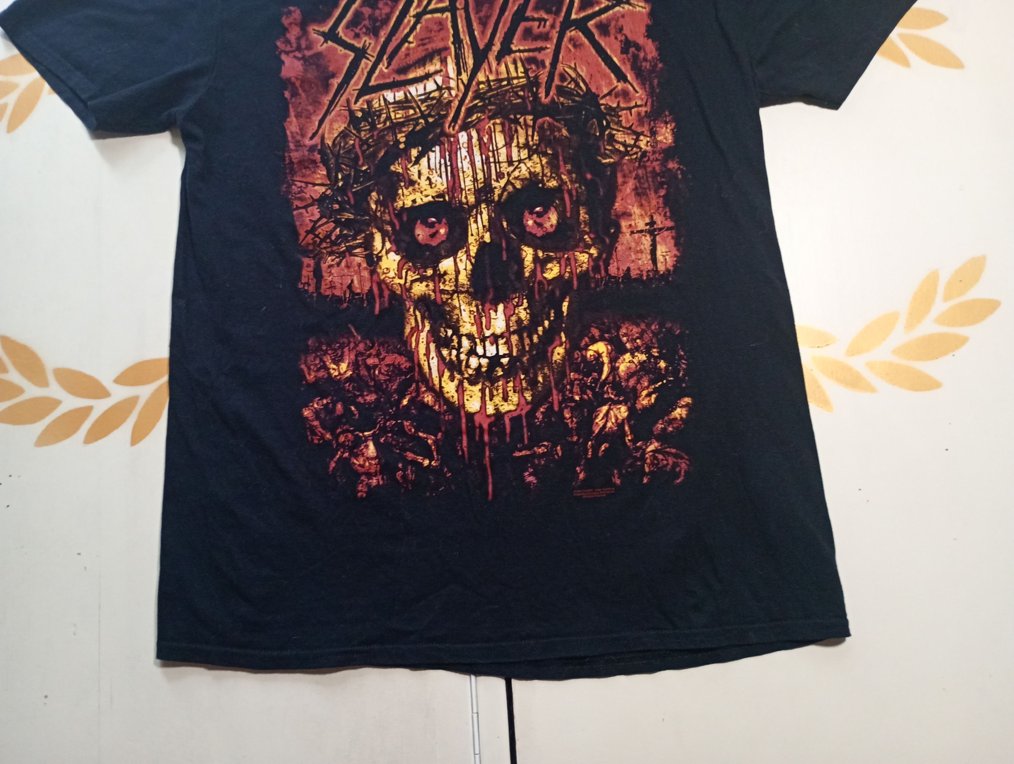 Gildan Gildan Slayer T-Shirt 2013 Size US L / EU 52-54 / 3 - 3 Thumbnail