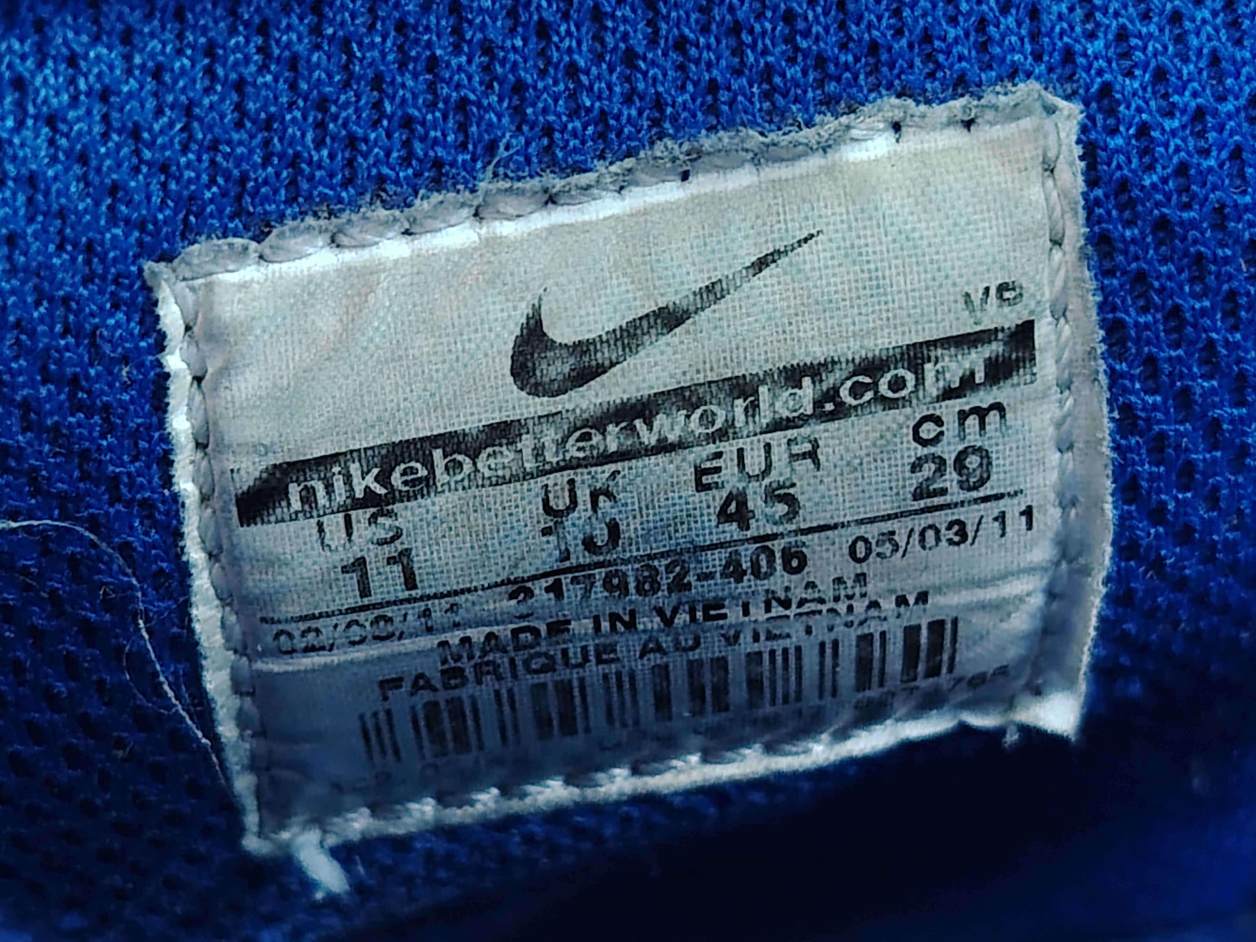 Nike 🔥 NIKE DUNK HIGH BLUE GREY 317982-406 Size 11 US Size US 11 / EU 44 - 11 Thumbnail