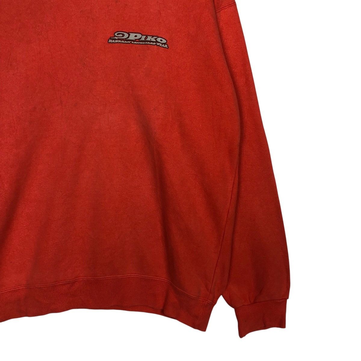Japanese Brand × Vintage 📌Vintage Sweatshirt Hawaii Piko Big Logo Over Print Size US L / EU 52-54 / 3 - 6 Thumbnail