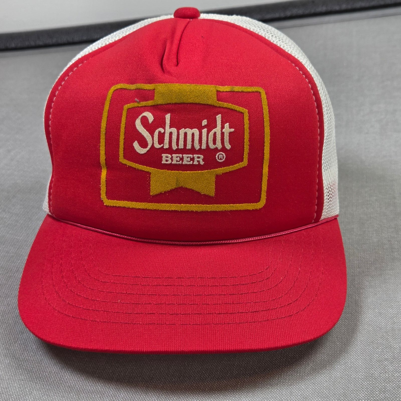 Vintage Schmidt Beer Vintage YoungAn Mesh Trucker Hat Korea OSFA Size ONE SIZE - 1 Thumbnail