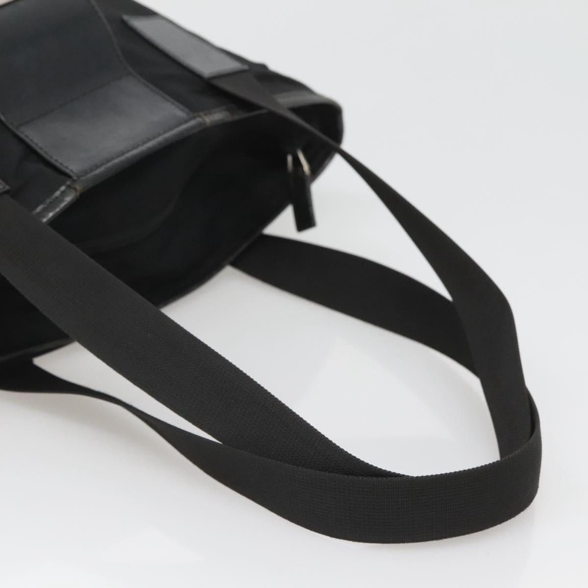 Gucci GUCCI Hand Bag Nylon Black Silver 019 019 Size ONE SIZE - 7 Thumbnail