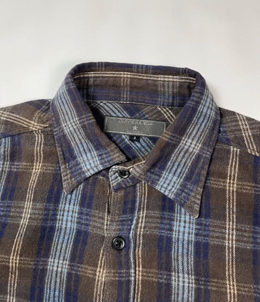 Designer × Flannel × Japanese Brand Difference Rupert Sleeve Patchwork Shirt Size M Size US M / EU 48-50 / 2 - 3 Thumbnail