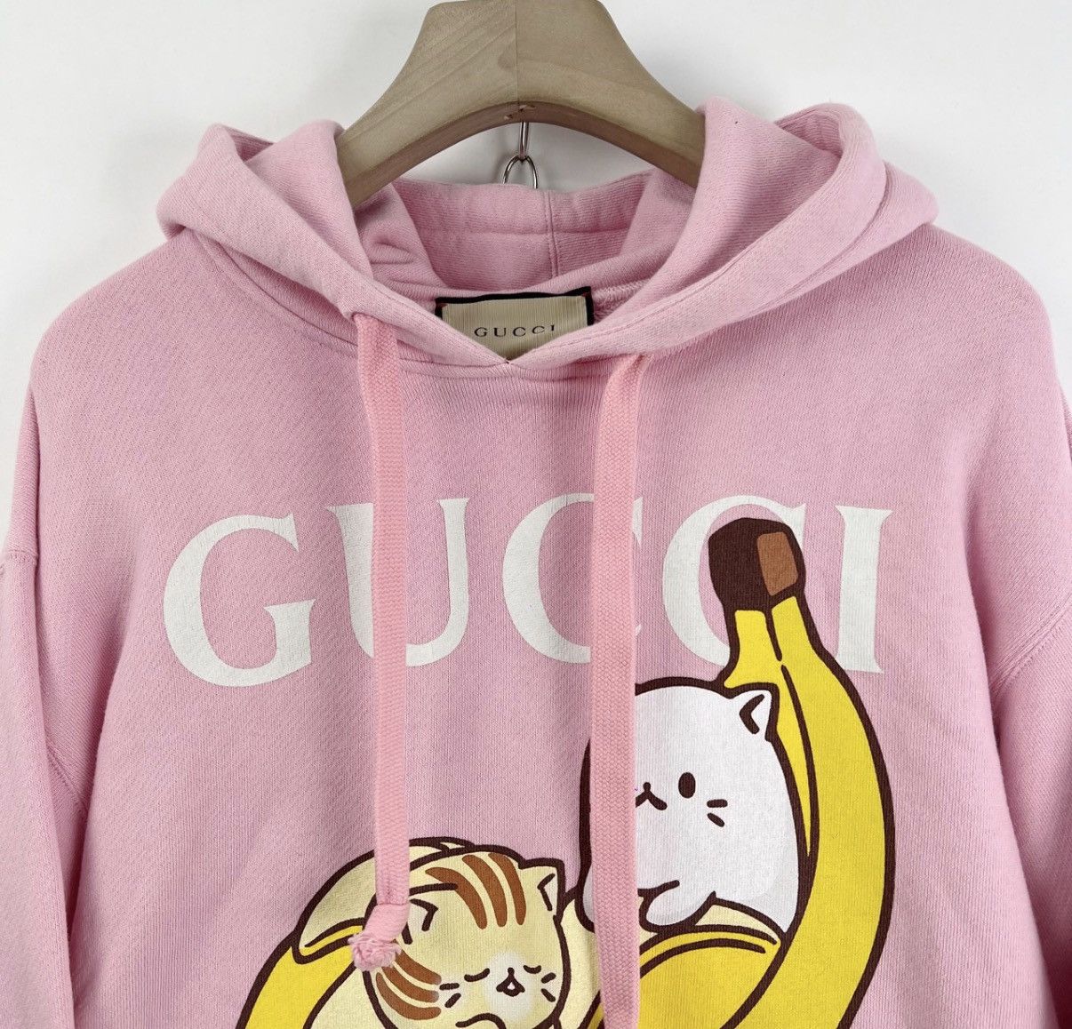 Gucci Gucci/Cat & Banana Print Sweatshirt K12 Size XS / US 0-2 / IT 36-38 - 3 Thumbnail