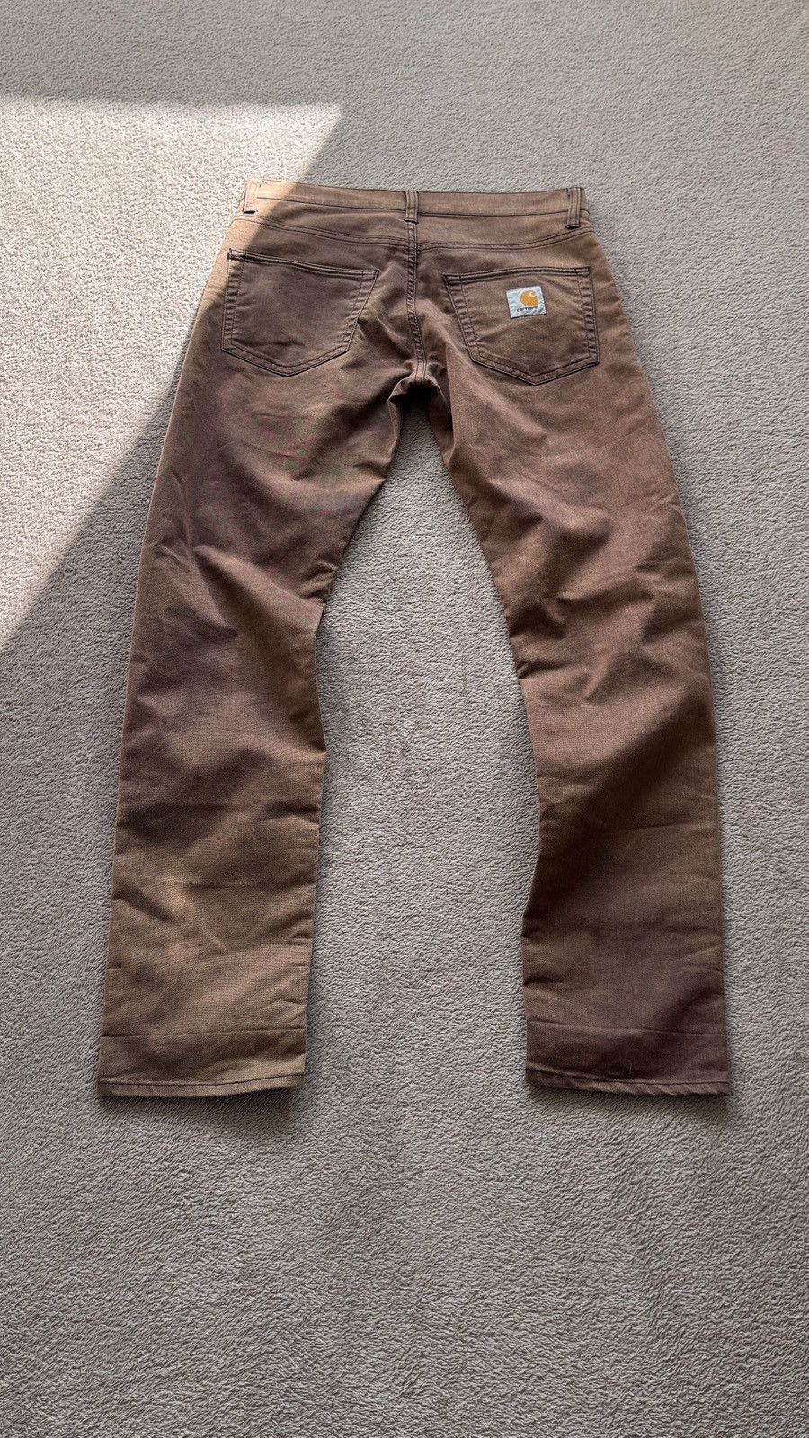 Japanese Brand Carhartt Klondike Crazy Jeans Y2K Mudwash LGB if6was9 vibe Size US 29 - 1 Thumbnail