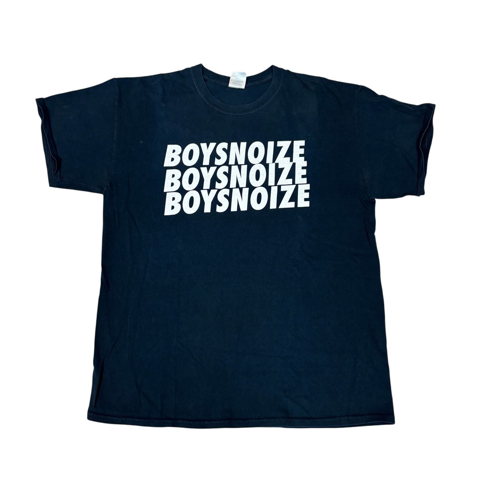 Gildan Boys Noize BNR Records T Shirt Men's Large Y2K Rare Size US L / EU 52-54 / 3 - 1 Thumbnail