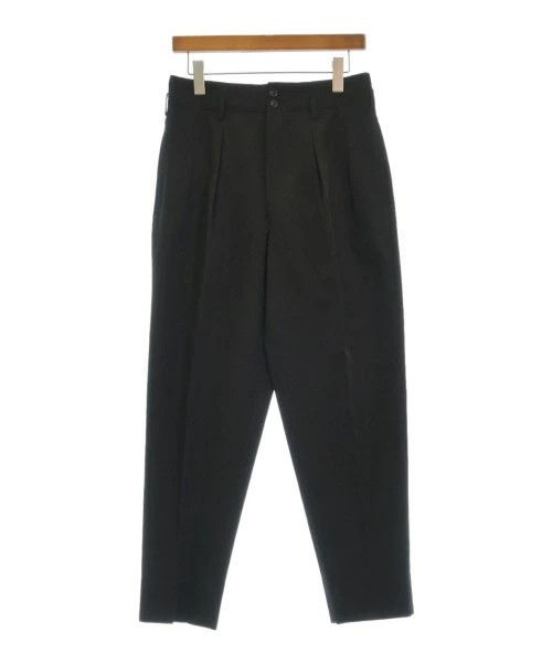 Comme des Garcons Homme Plus Casual Pants Slacks Wool Full Length Plain Zip Fly Black Size US 29 - 1 Thumbnail