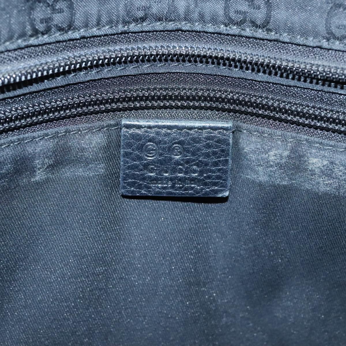 Gucci GUCCI GG Canvas Tote Bag Outlet Black Silver Size ONE SIZE - 17 Thumbnail