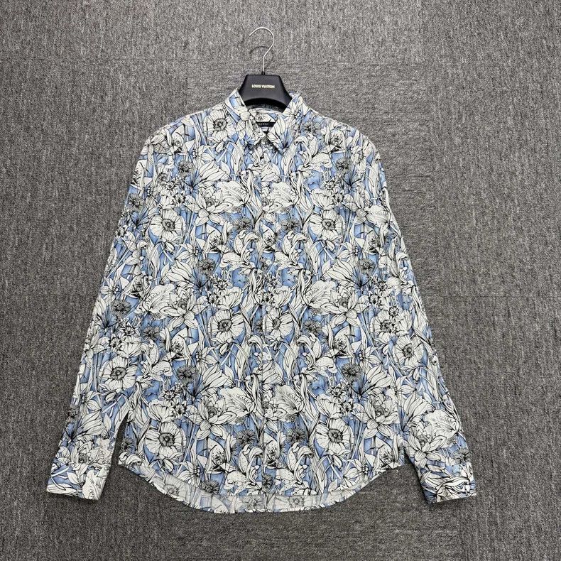Gucci Gucci Size 41 Floral full-print shirt 2505-Nextarrow Size S / US 4 / IT 40 - 1 Thumbnail