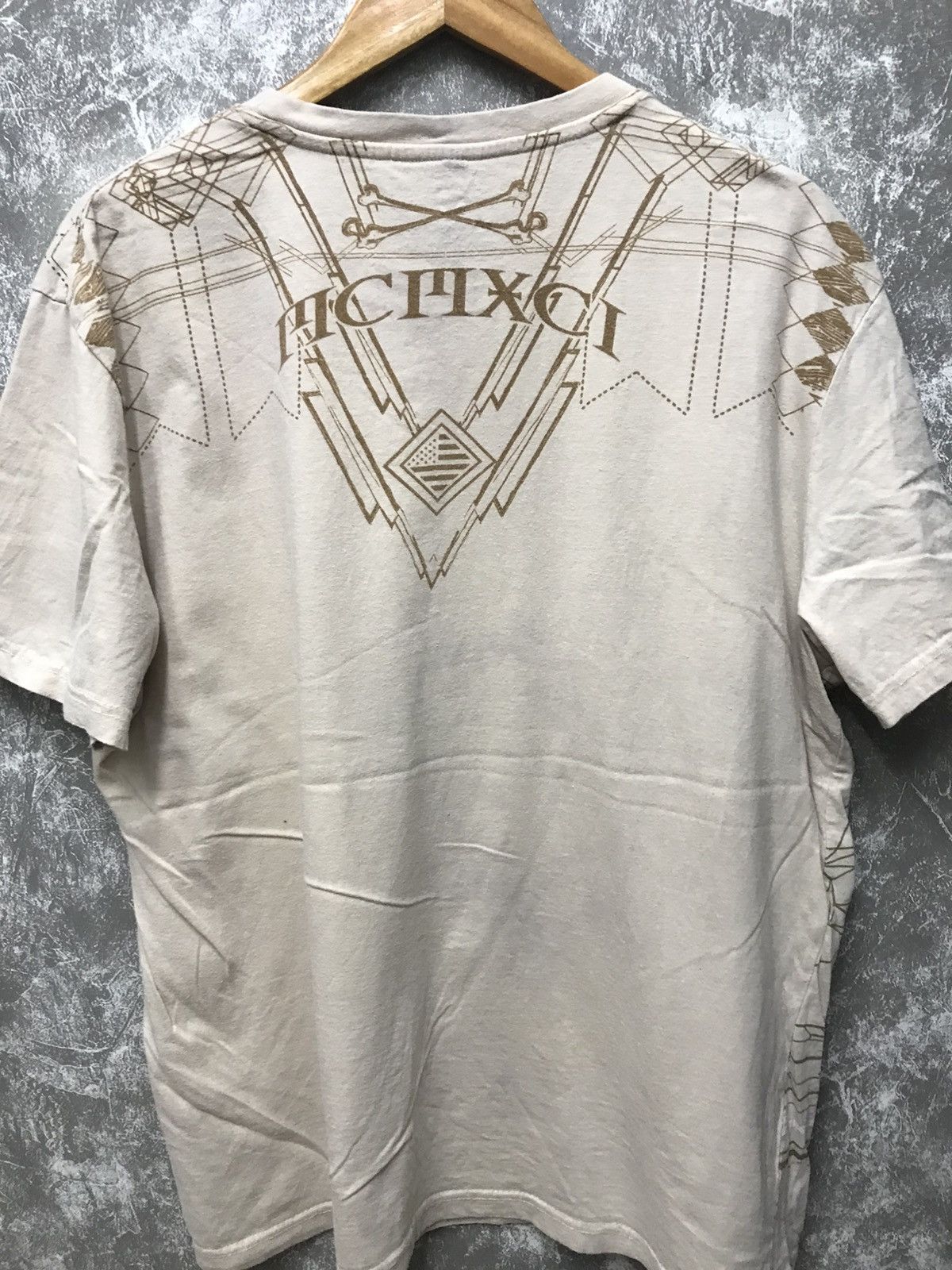 Affliction × Ed Hardy × Southpole Southpole Affliction Skull Y2K Graphic Tee Size US XL / EU 56 / 4 - 2 Thumbnail