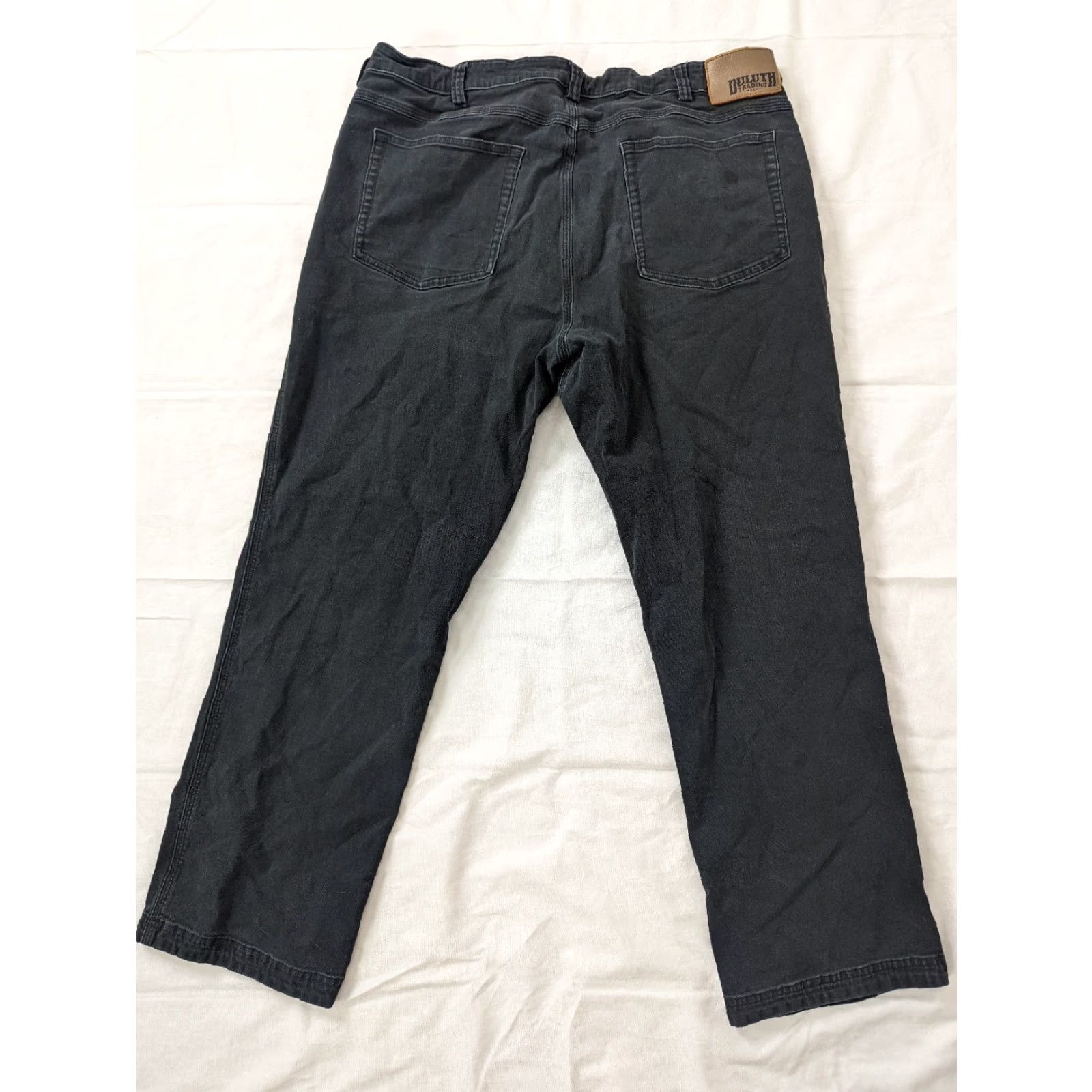 Duluth Trading Company Duluth Trading Co. Pants Men Work Duluth Trading Flex Fire Hose Relaxed Fit Black 40x30 P3M Size US 40 / EU 56 - 2 Thumbnail