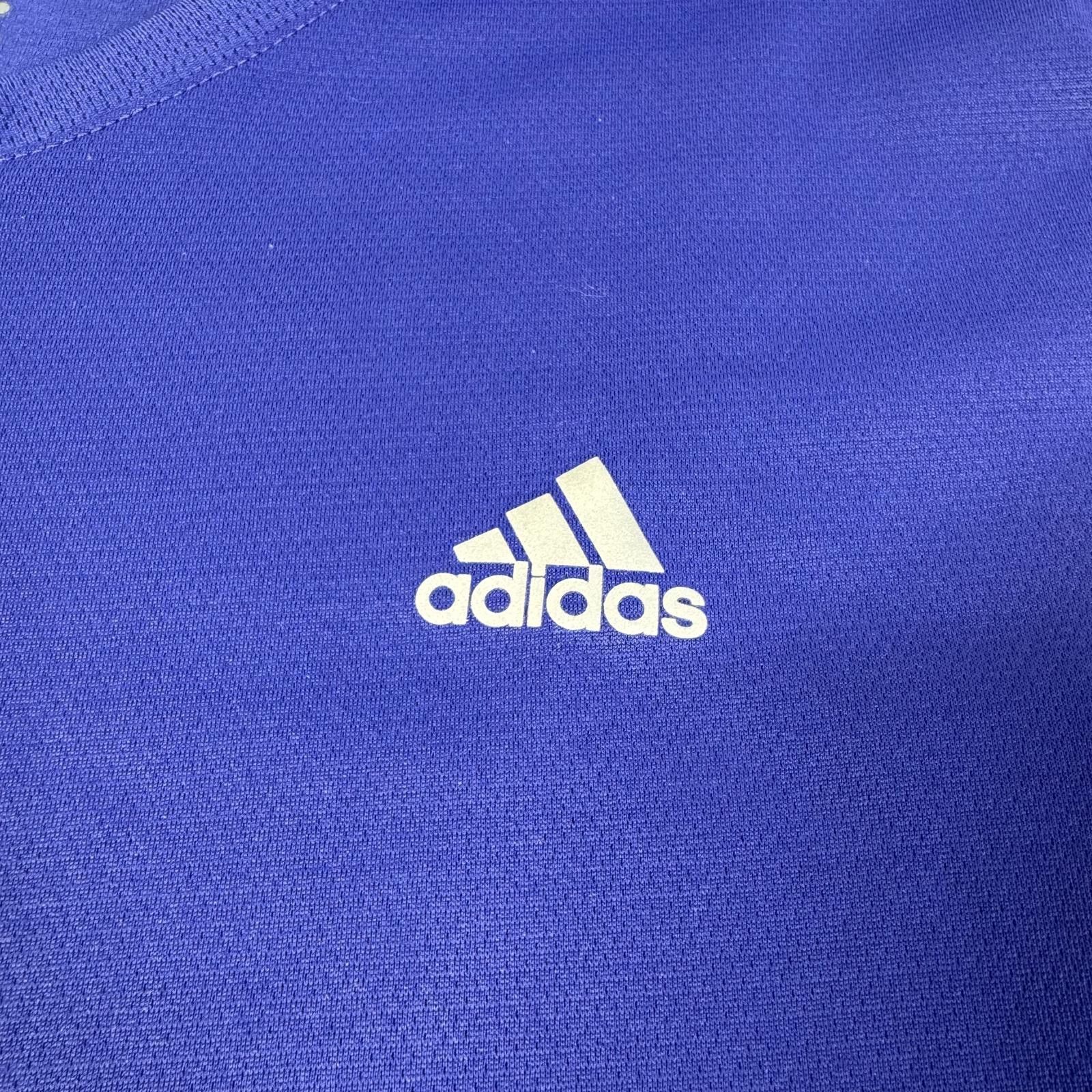 Adidas Adidas Boy’s Blue Shirt Short Sleeve Kids Size M Size US M / EU 48-50 / 2 - 3 Thumbnail