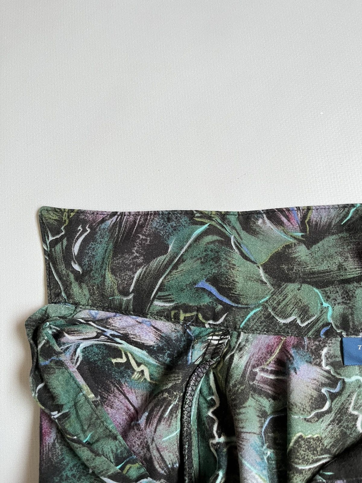 Towncraft Vintage 90s Towncraft Floral Rayon Usa Made Hawaiian Shirt Size US XL / EU 56 / 4 - 8 Thumbnail