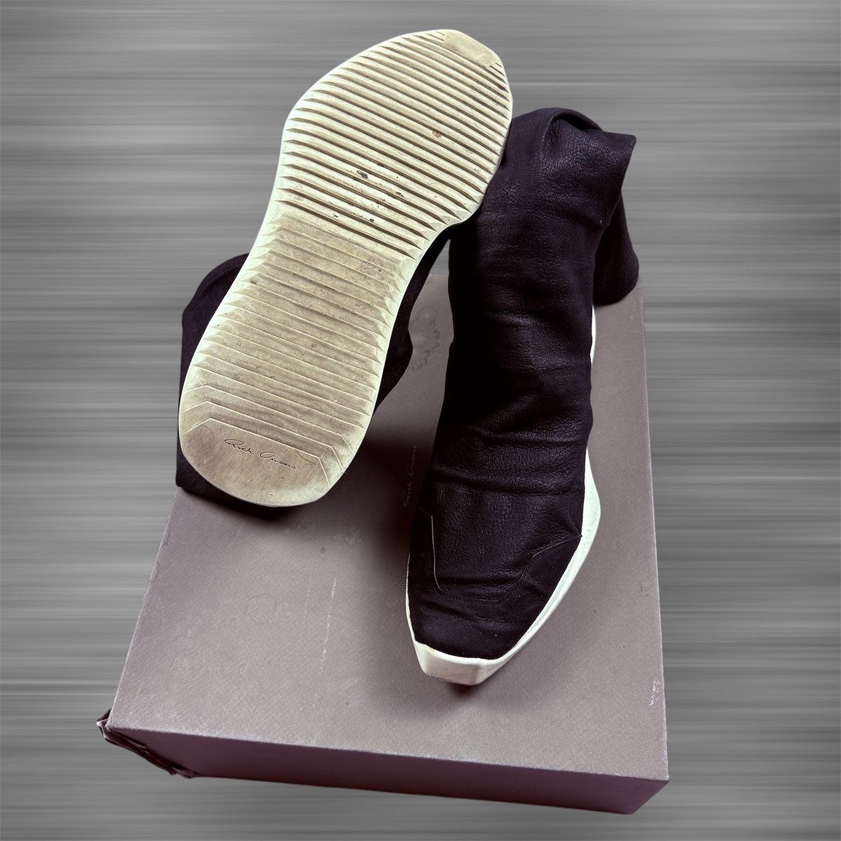 DRKSHDW ダークシャドウ runner stretch sock low Rick Owens DRKSHDW