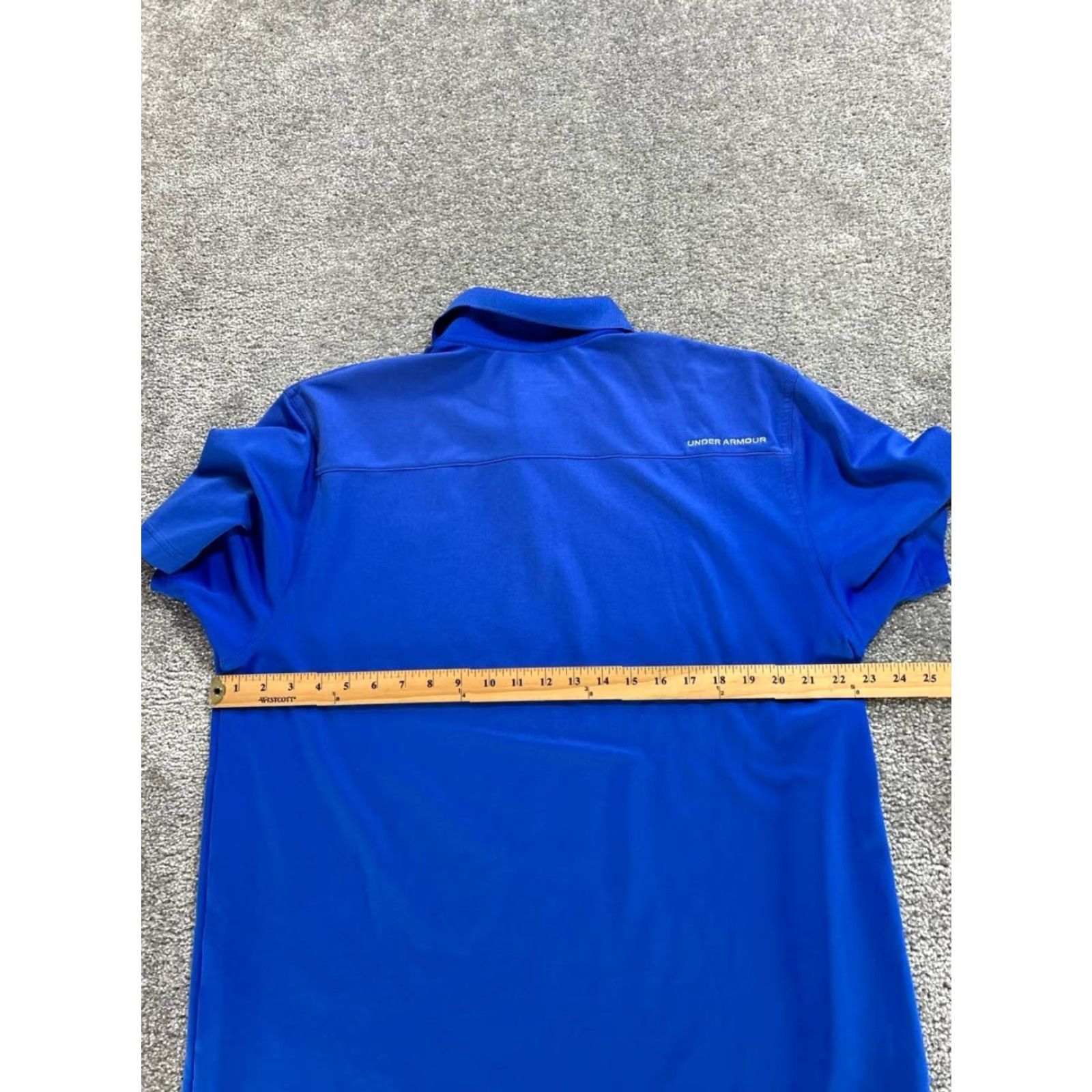 Under Armour Under Armour Polo Shirt Mens XL Blue HeatGear Polo Shirt Mens XL Blue HeatGear Size US XL / EU 56 / 4 - 5 Thumbnail