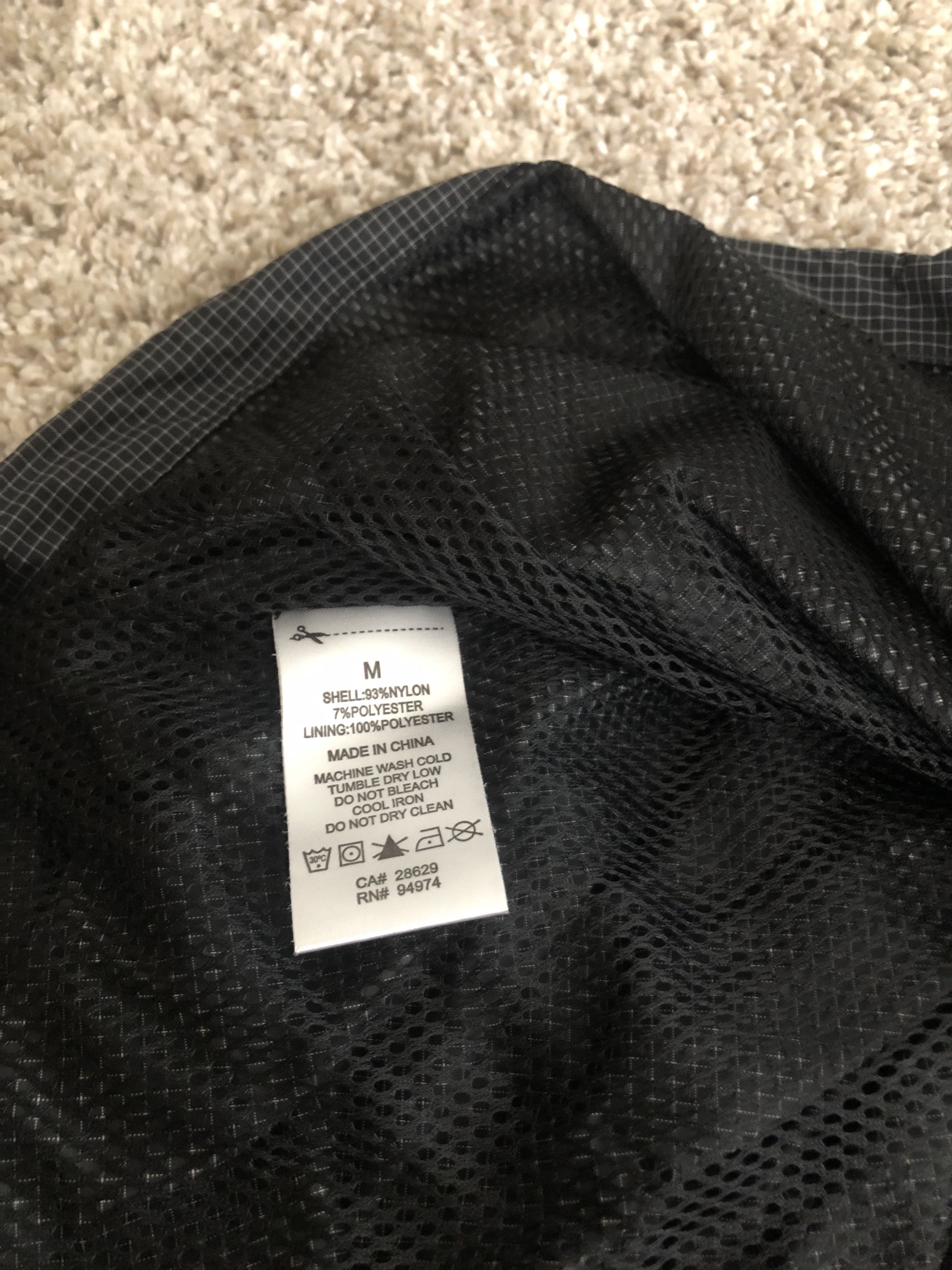 Stussy Windbreaker - 1/2 Zip Hooded Pullover Black Nylon Jacket Size US M / EU 48-50 / 2 - 7 Thumbnail