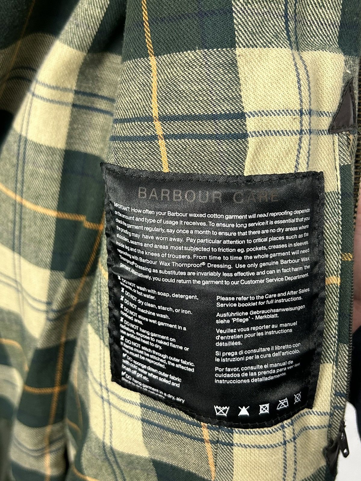 Barbour Barbour Classic wax canvas jacket women vintage Size XL / US 12-14 / IT 48-50 - 9 Thumbnail