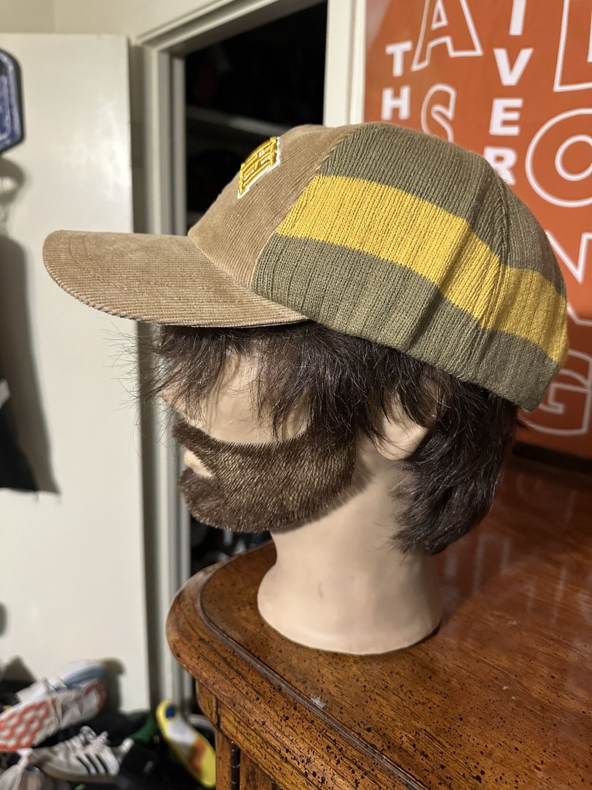 NCAA × Vintage Vintage NCAA Lehigh University “yellow & brown” hat 90s Size ONE SIZE - 5 Thumbnail