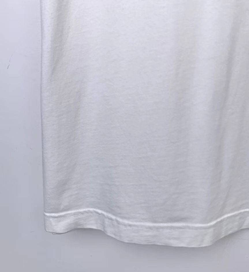 Balenciaga Balenciaga logo printed round neck white cotton short slee Size US S / EU 44-46 / 1 - 3 Thumbnail