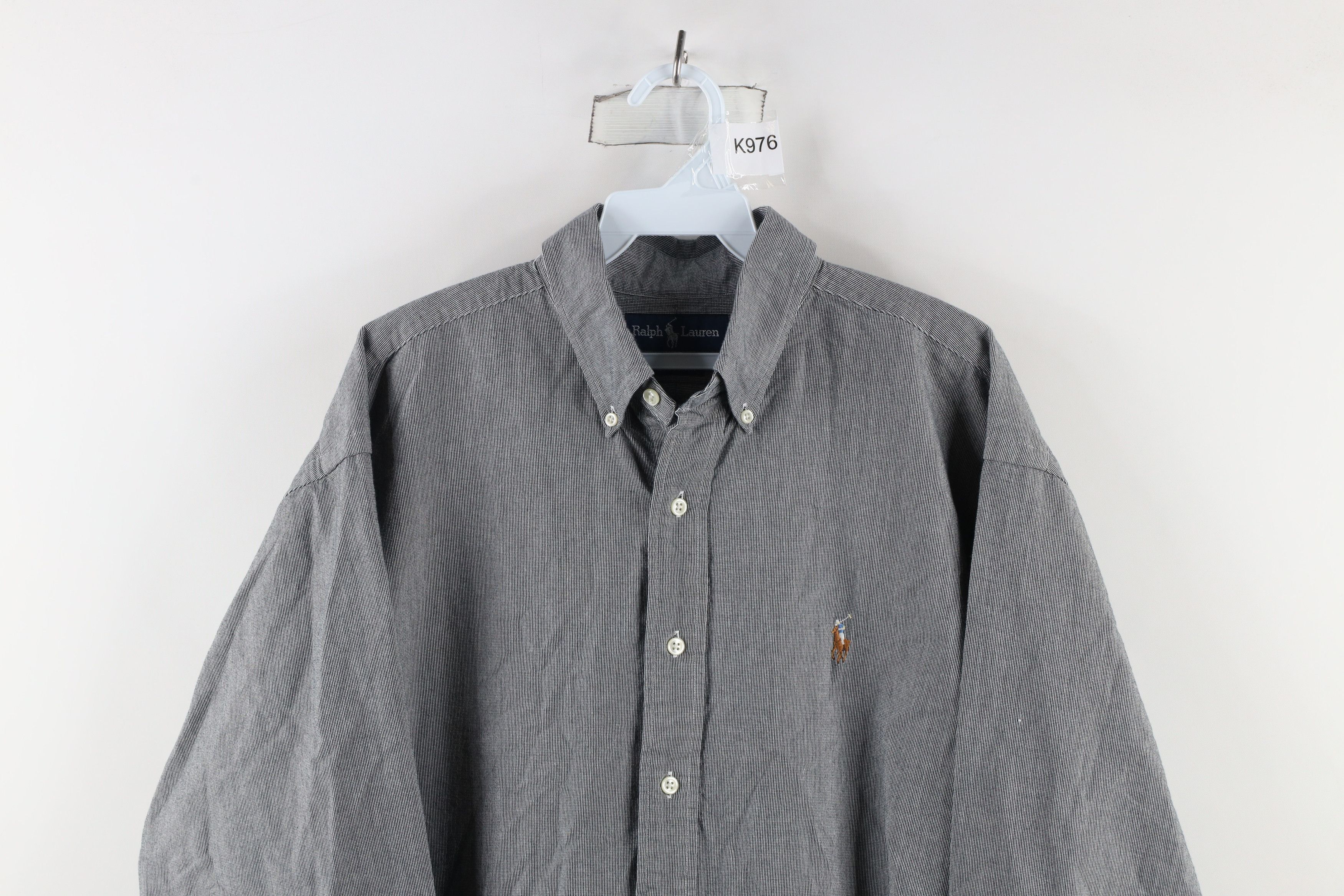 Ralph Lauren × Vintage Vintage 90s Ralph Lauren Heavyweight Button Down Shirt Size US L / EU 52-54 / 3 - 2 Thumbnail