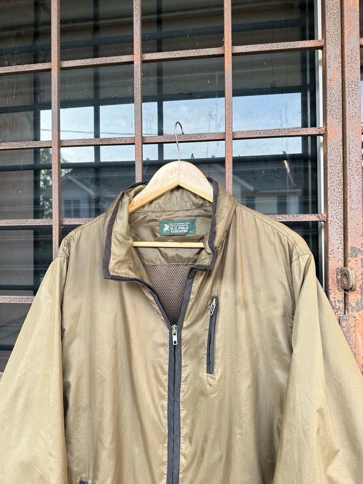 Vintage US Polo Association Light Bomber Jacket Size US L / EU 52-54 / 3 - 4 Thumbnail