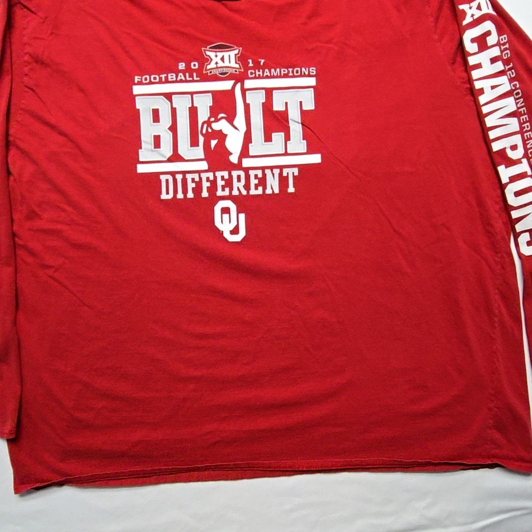 Other OU Football Champions Built Different 5XL Red Sooners Shirt Size US XXL / EU 58 / 5 - 4 Thumbnail