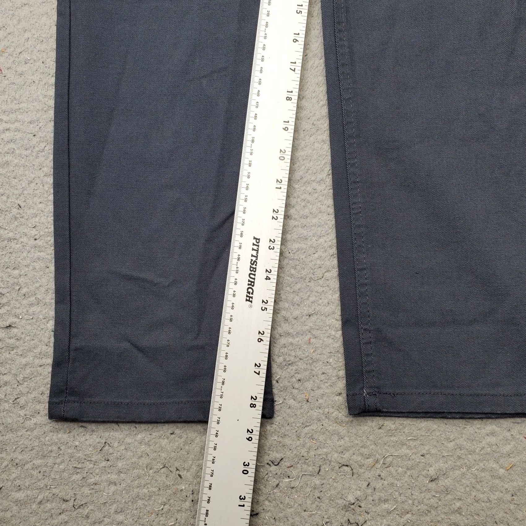 English Laundry English Laundry Pants Mens 32x30 Navy 5 Pocket Slim Straight Fit Mens Pants Size US 32 / EU 48 - 4 Thumbnail