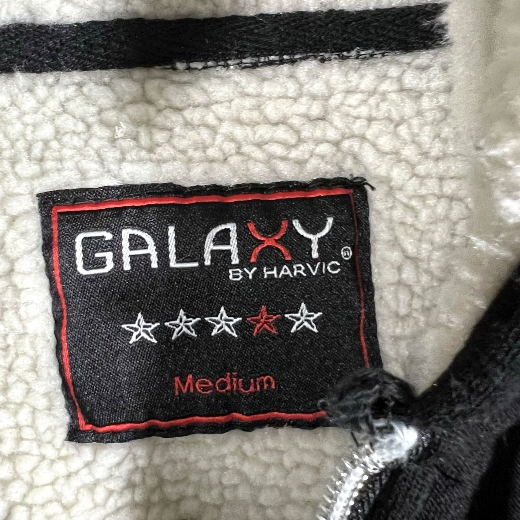 Vintage Galaxy By Harvic Men's Hooded Zip Up Jacket Sherpa Lined Blue Medium Size US M / EU 48-50 / 2 - 3 Thumbnail