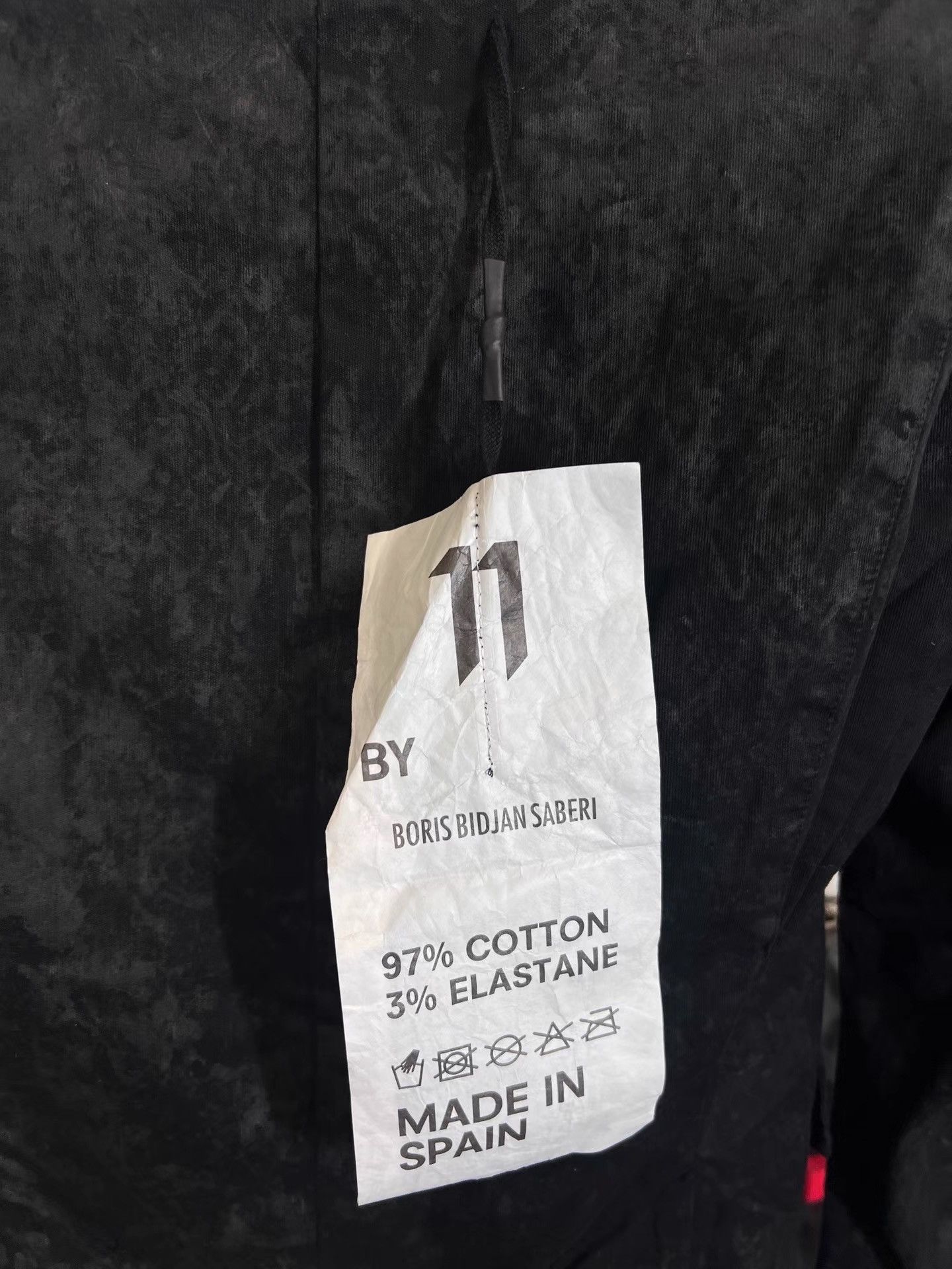 11 By Boris Bidjan Saberi Boris Bidjan Saberi 11by BBS B1 Mud-Dyed Wax Blazer K35 Size US S / EU 44-46 / 1 - 7 Thumbnail