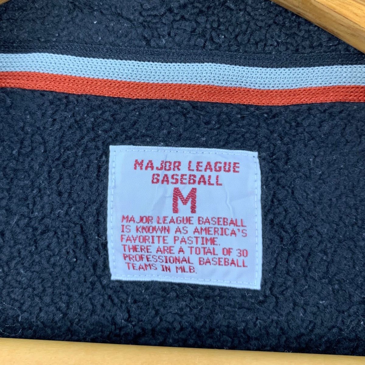 Vintage BALTIMORE ORIOLES MLB Baseball Team Half Zipper Sweatshirt Size US M / EU 48-50 / 2 - 6 Thumbnail
